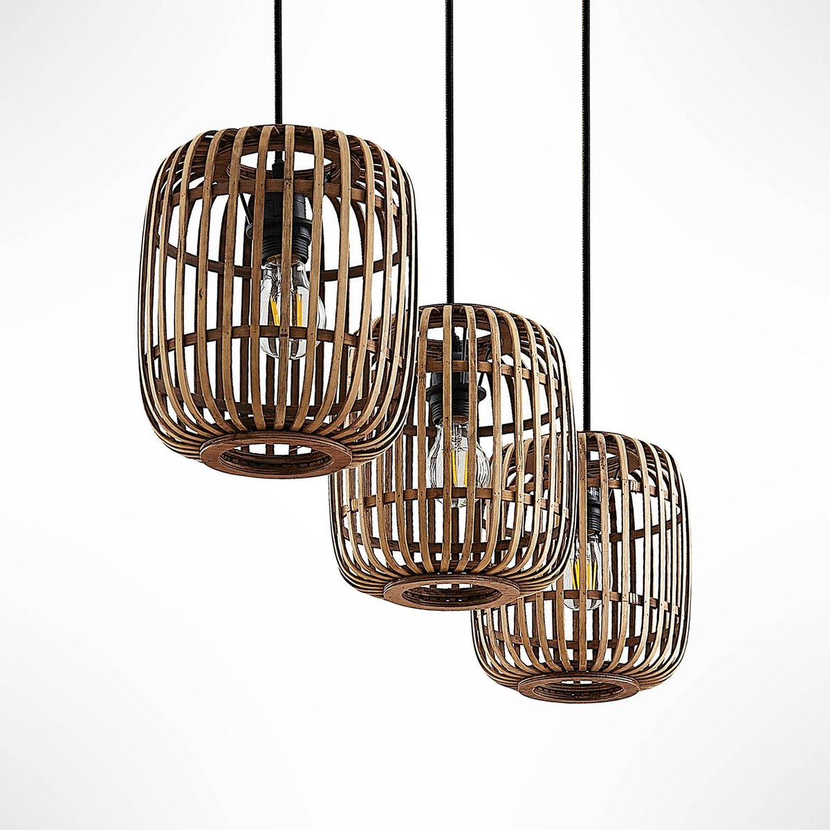 Suspension en bois traditionnelle, Canyana nature, LINDBY