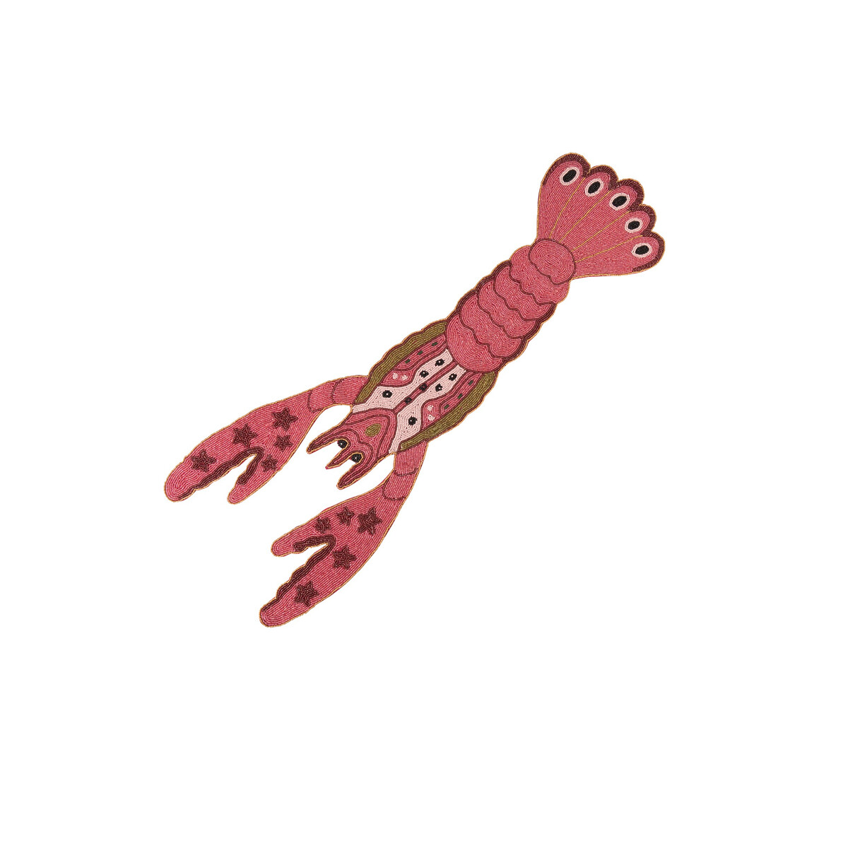 108cm Lobster Beaded Table Runner multi-coloured, YVONNE ELLEN