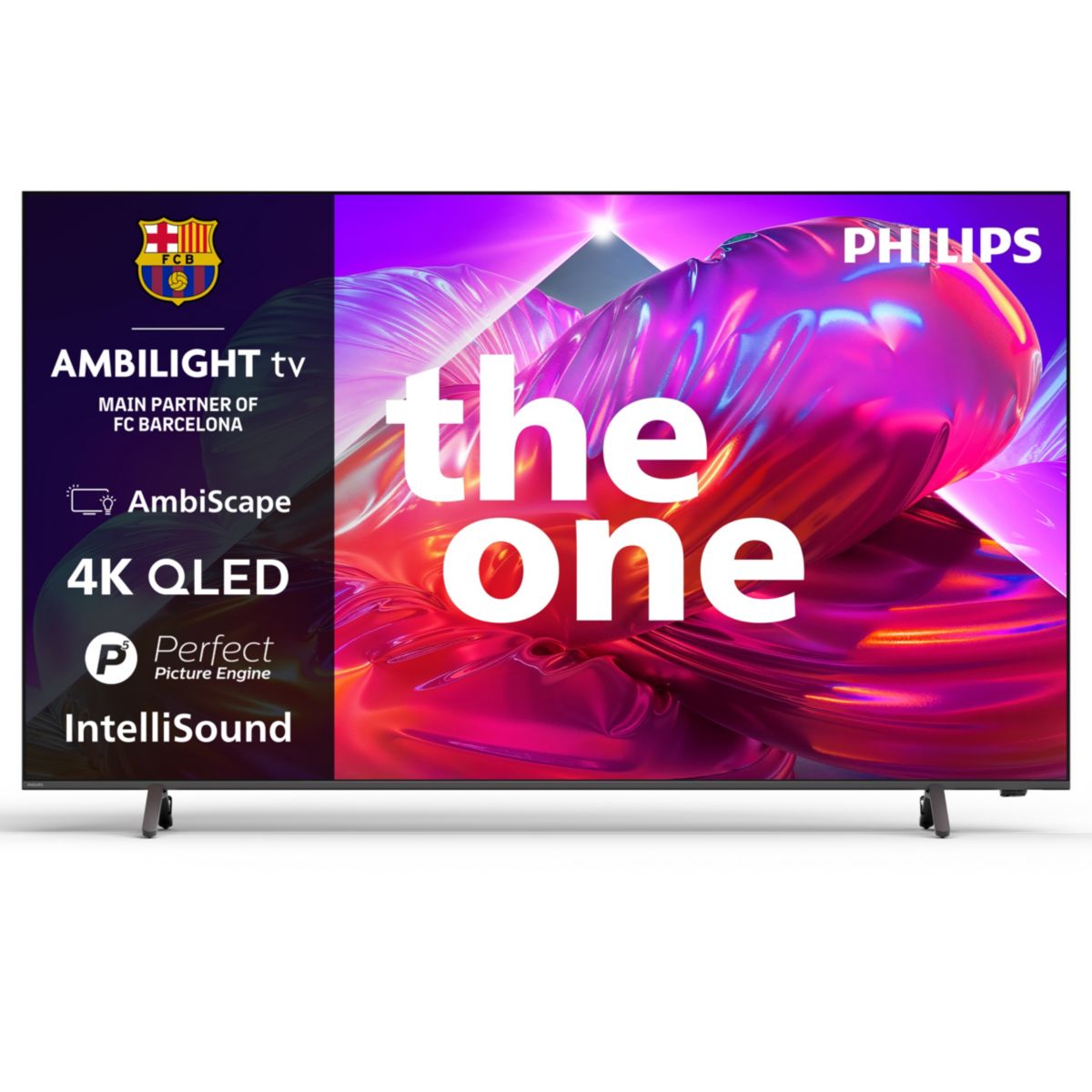 TV QLED 75PQS9001 (2026) 75" (189 cm) 4K Ultra HD - 144Hz, Ambilight, Smart TV couleur unique, PHILIPS