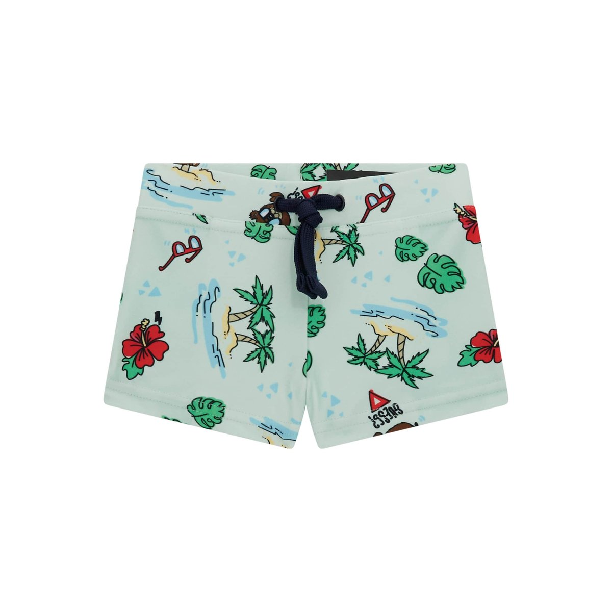 Short De Bain Imprimé vert floral, GUESS KIDS