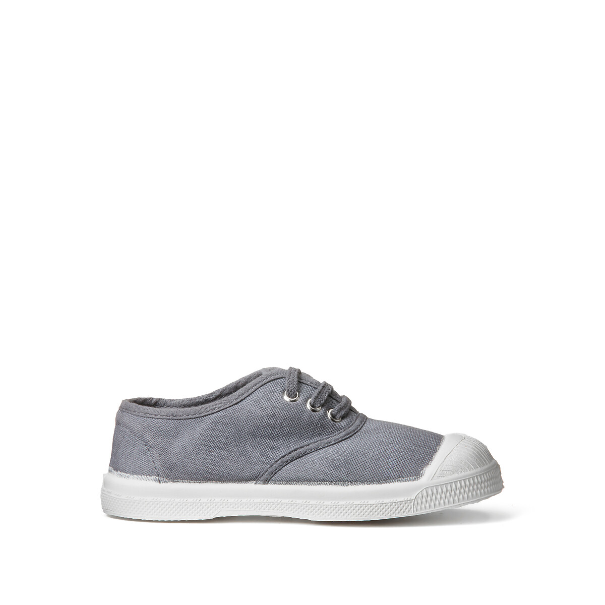 Tennisschoenen met veters grijs, BENSIMON