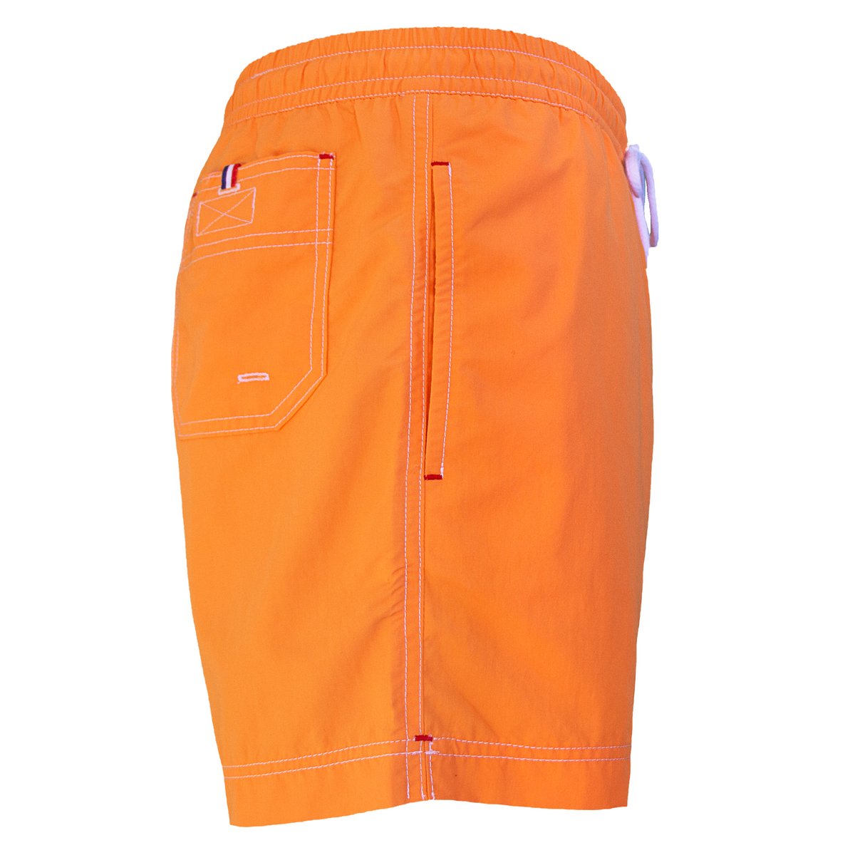 Short de bain MONTAUK 2982 Classic fit orange, LES LOULOUS DE LA PLAGE