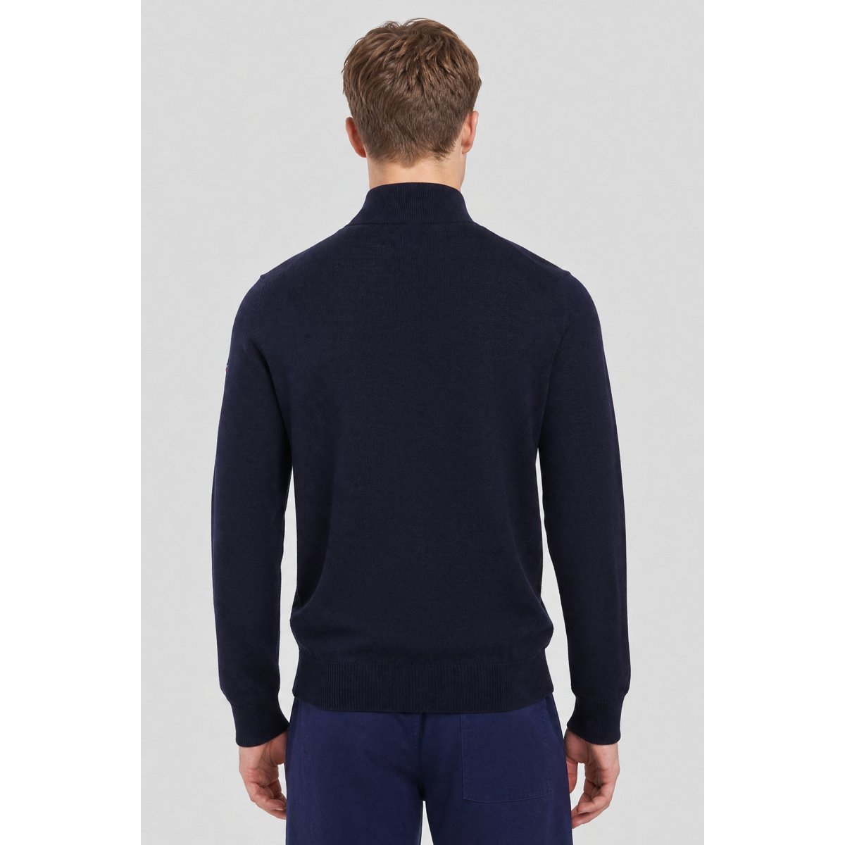 Pull col roulé en laine mérinos FEREL navire, ARMOR-LUX