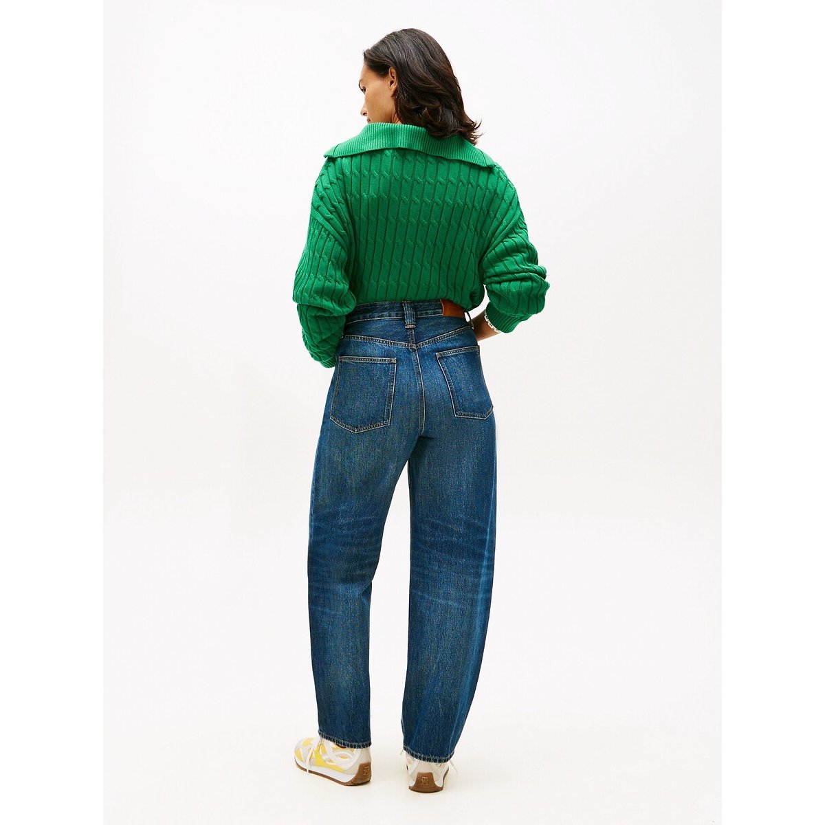 Jeans con taglio a botte blu sbiadito, TOMMY HILFIGER