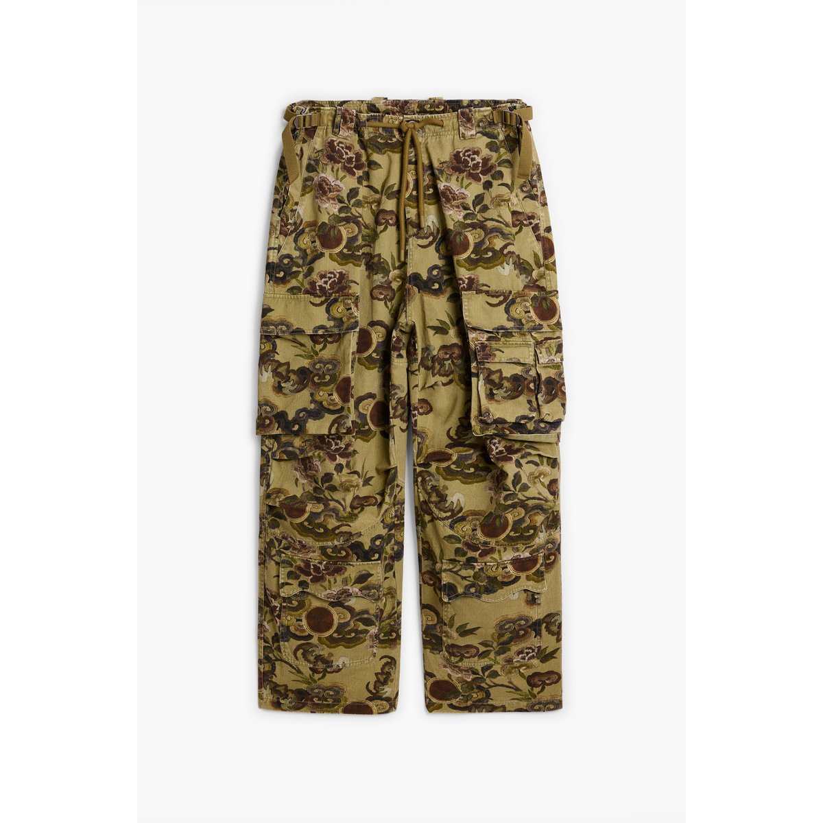 Pantalon cargo camouflage vert, DESIGUAL