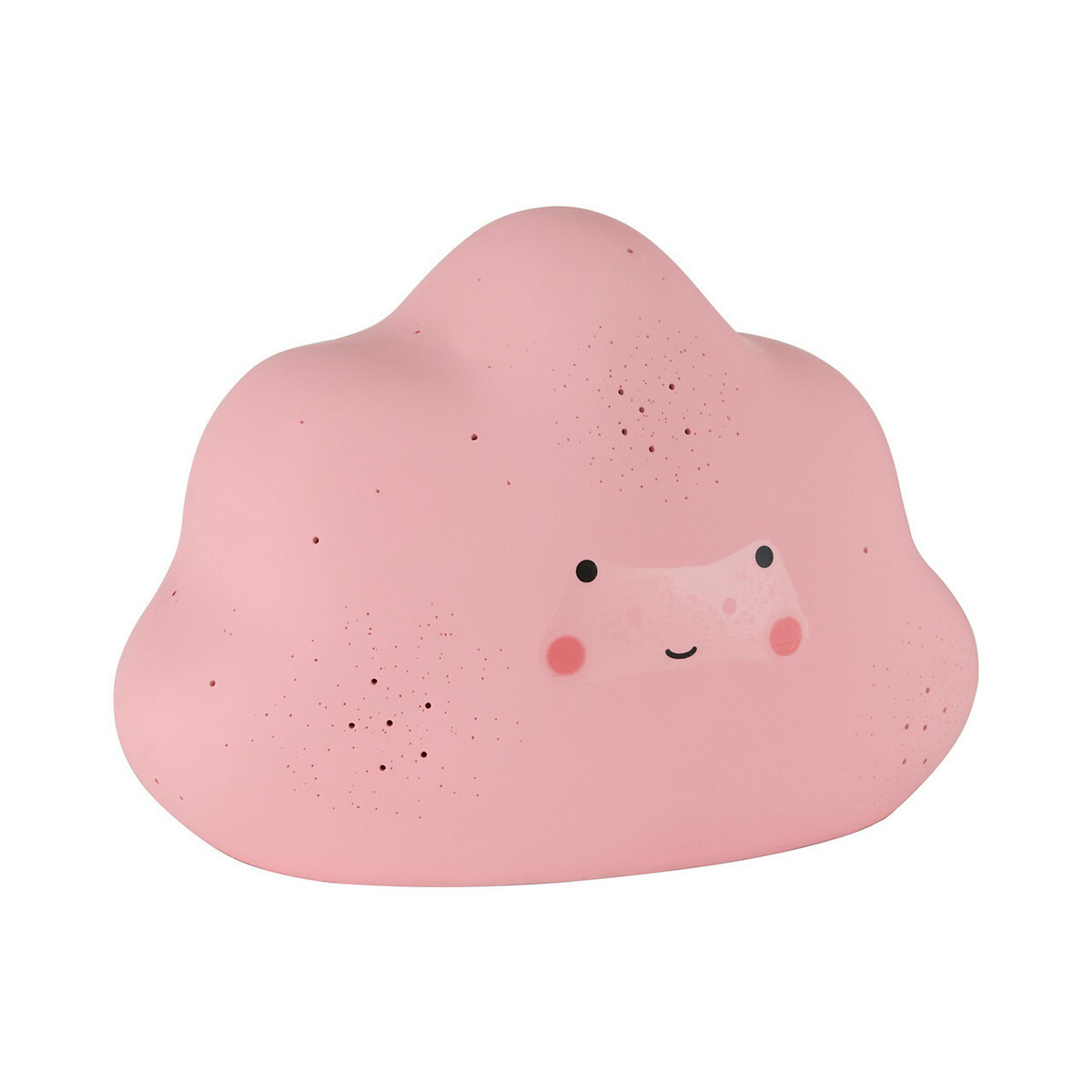 Kids White Ceramic Cloud Night Light pink, SO'HOME