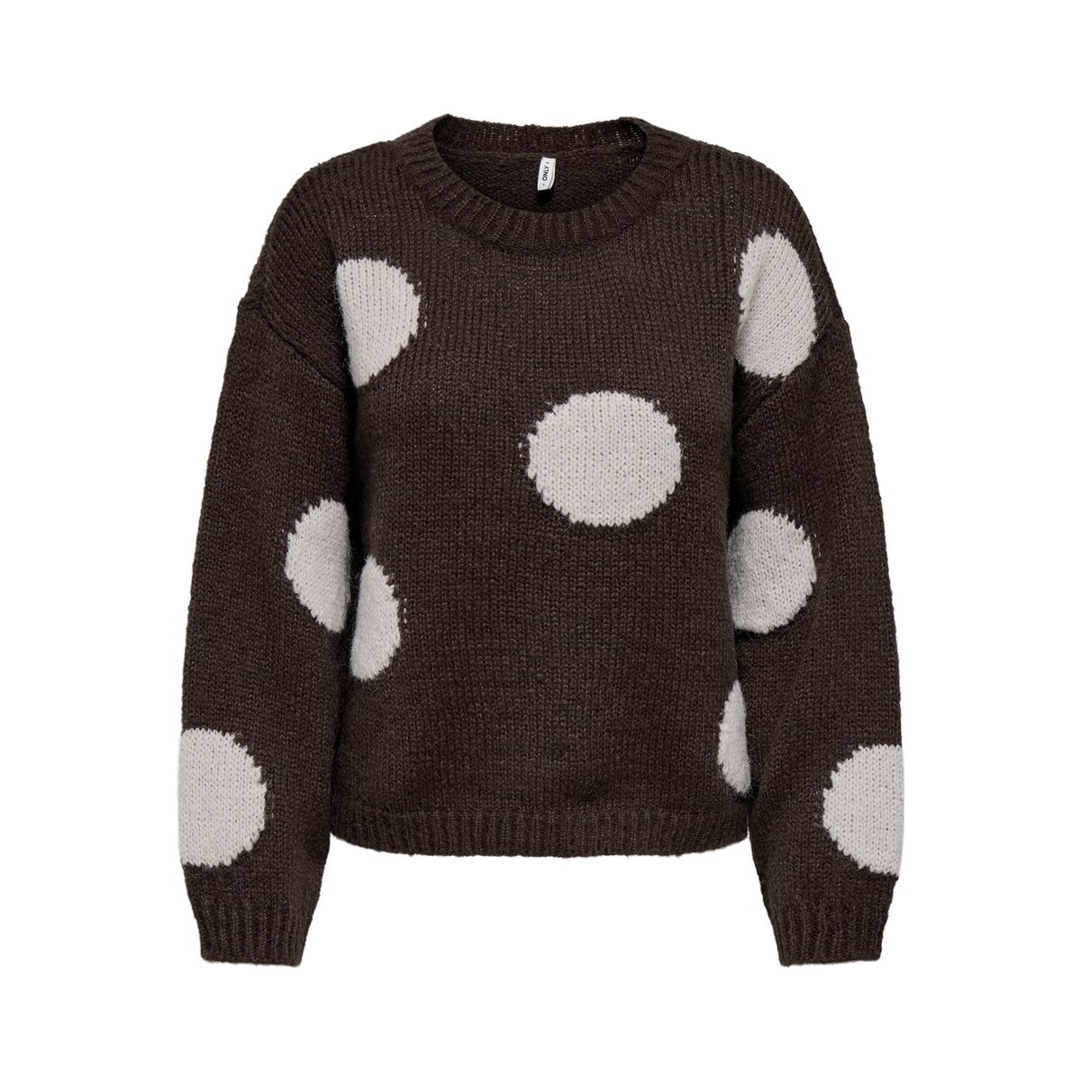 Pull En Maille marron - coffee bean 1, ONLY