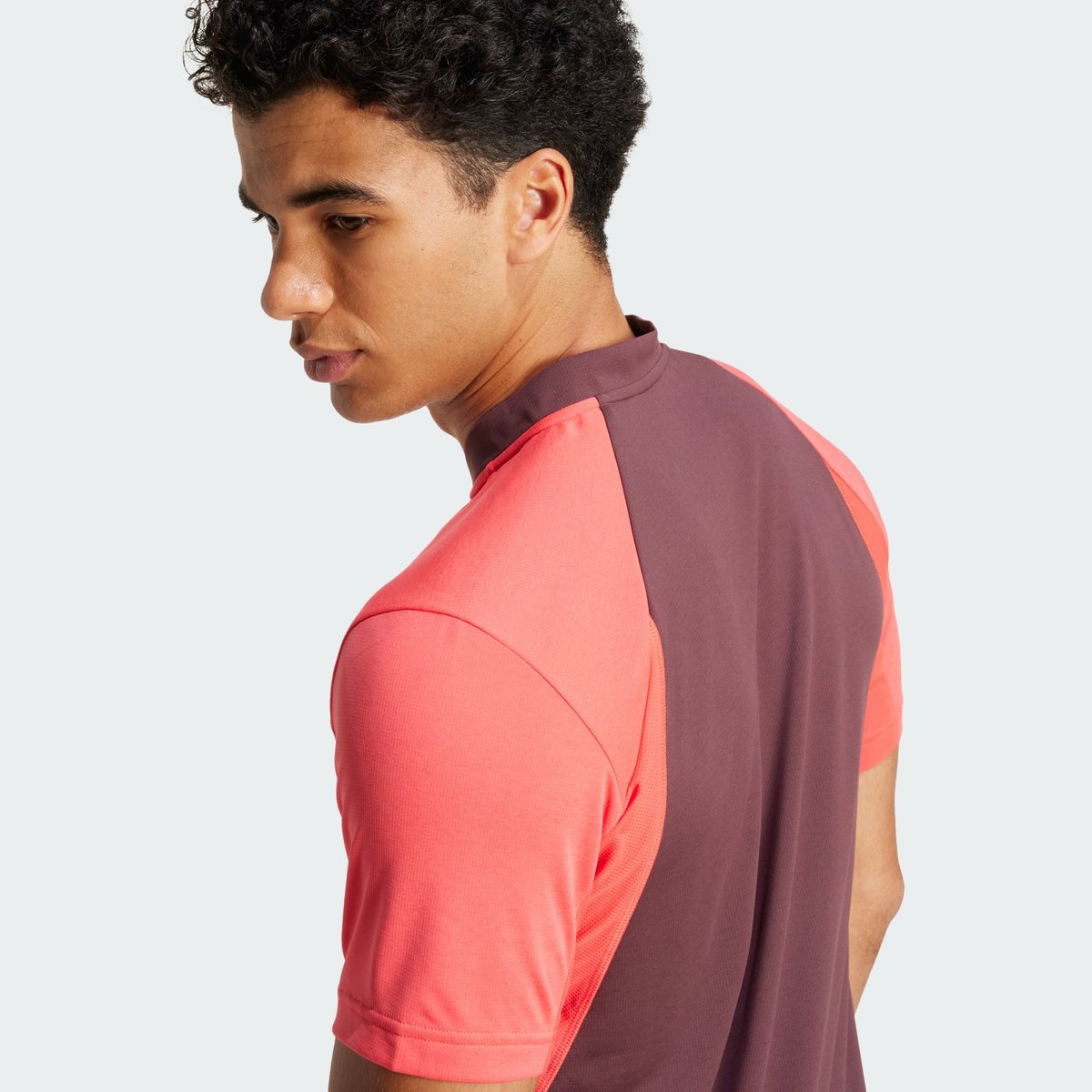 Polo Tennis Pro Climacool FreeLift semi lucid red, adidas Performance