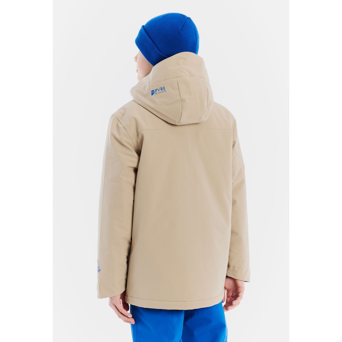 Veste de ski et de snowboard PRTWIXAN JR bamboobeige, PROTEST