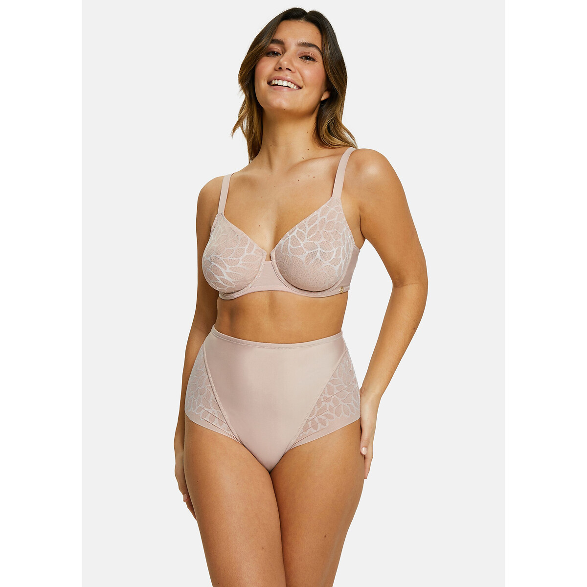 Omsluitende BH Perfect Curves blush, SANS COMPLEXE