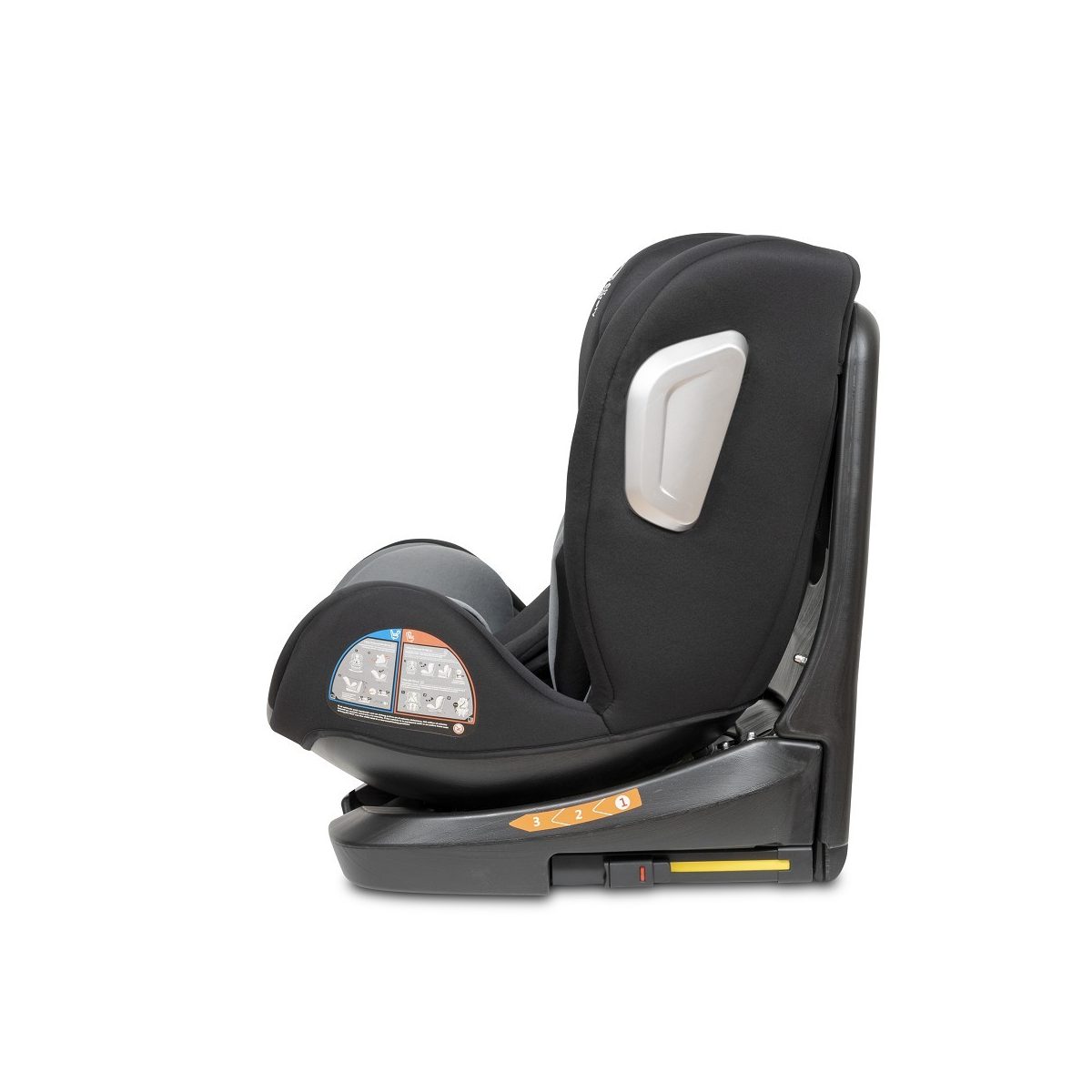 Siège auto Aruna - gris - sécurité enfant en voiture multicolore, INTERBABY