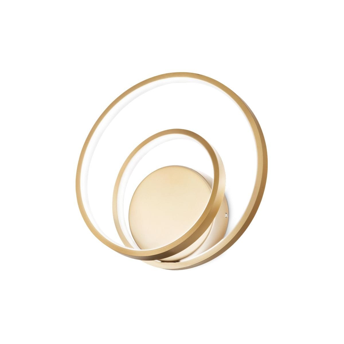 Applique lumière chaude OZ laiton, IDEAL LUX