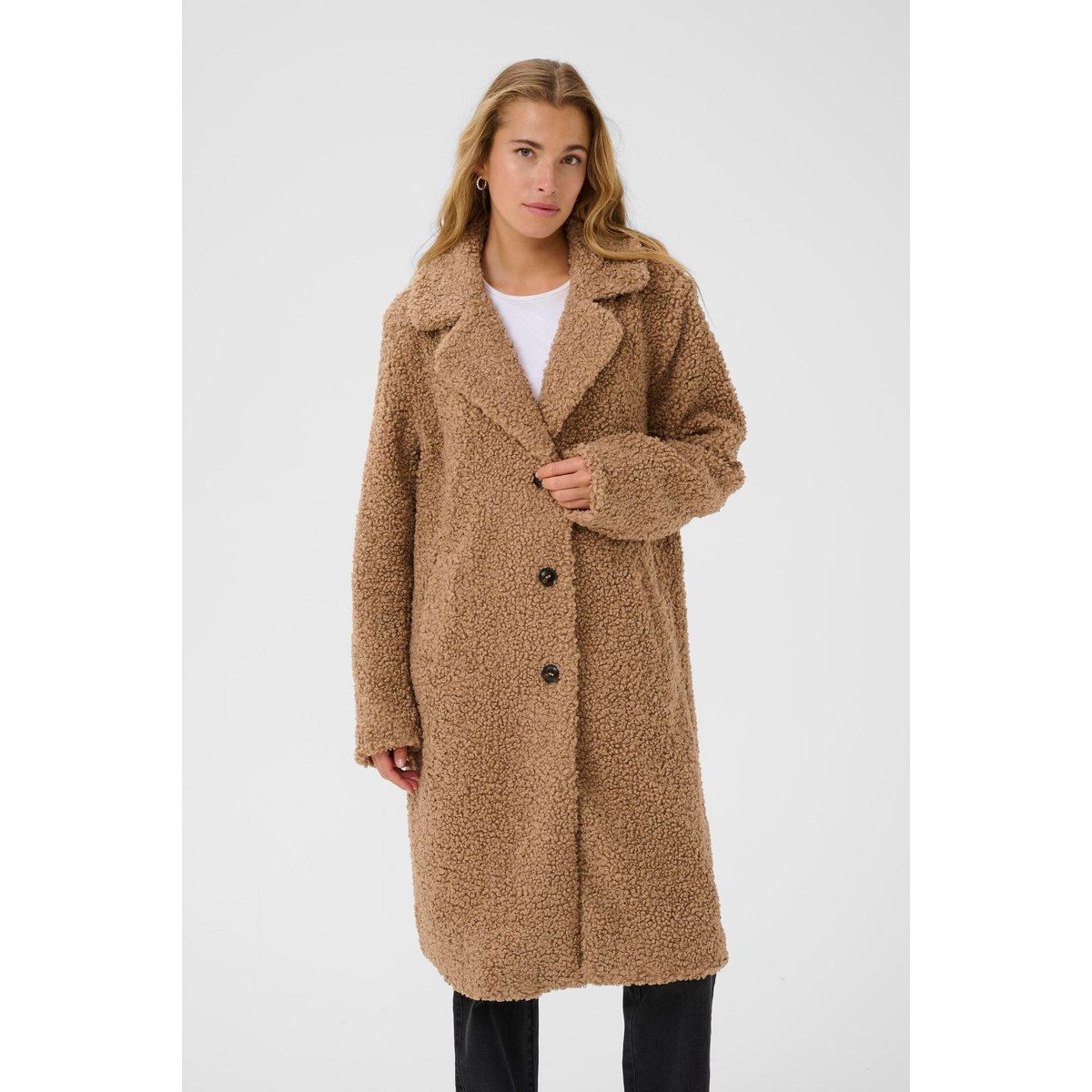 Manteau beige amphora, KAFFE