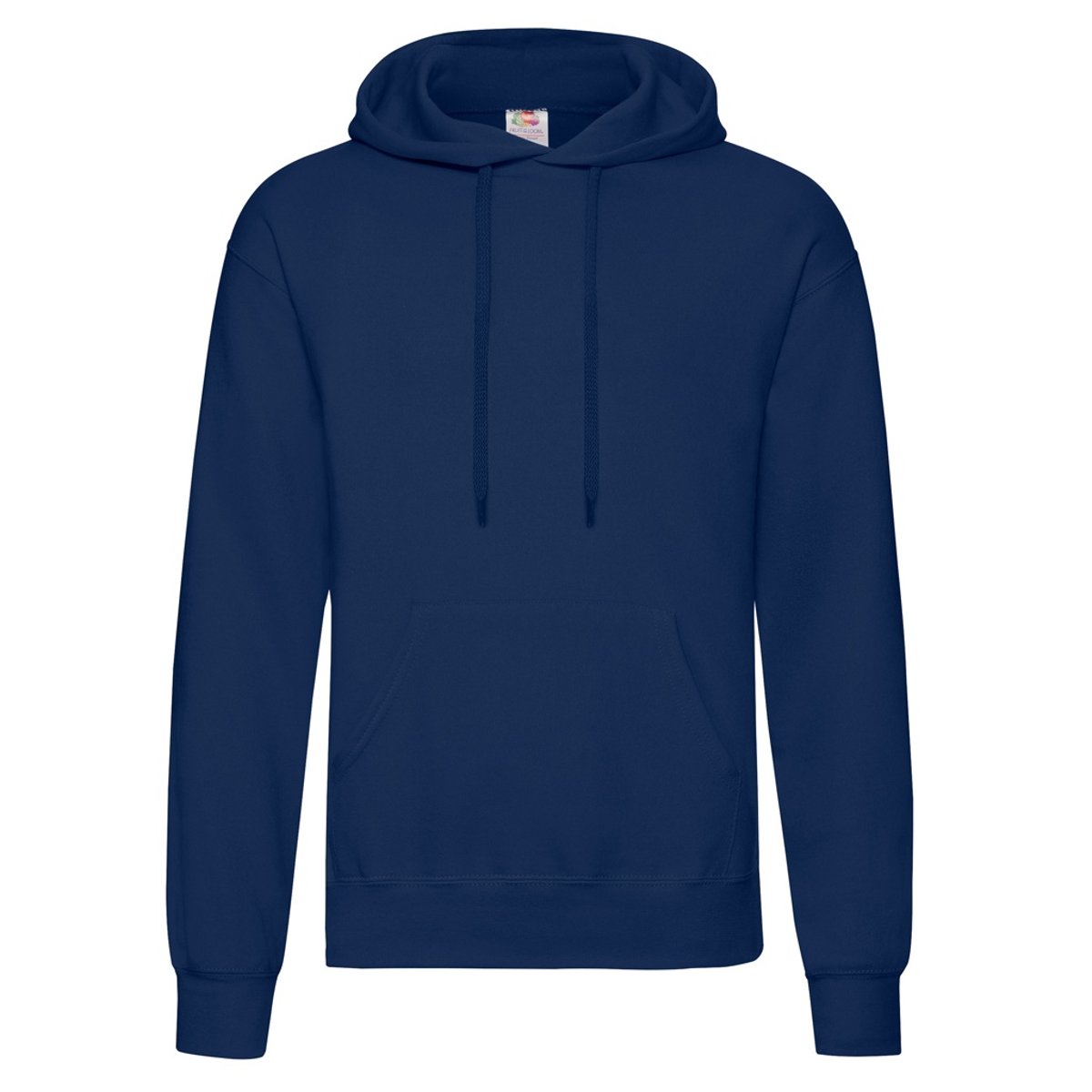 Sweat à capuche bleu marine, FRUIT OF THE LOOM