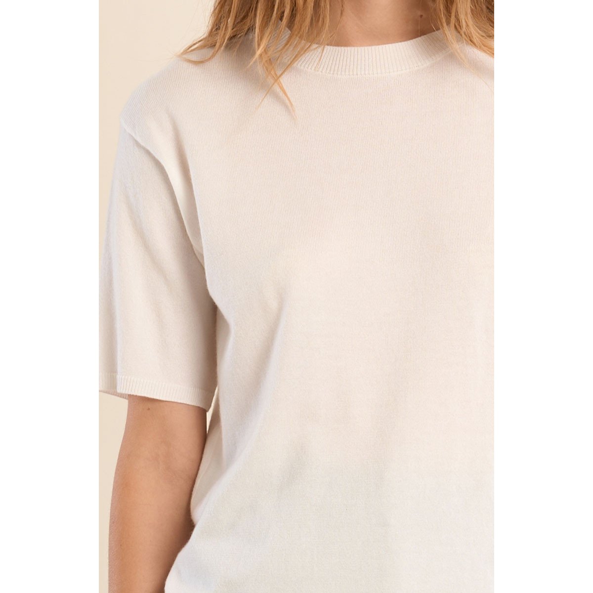 T-shirt oversize, basique offwhite, MOLLY BRACKEN