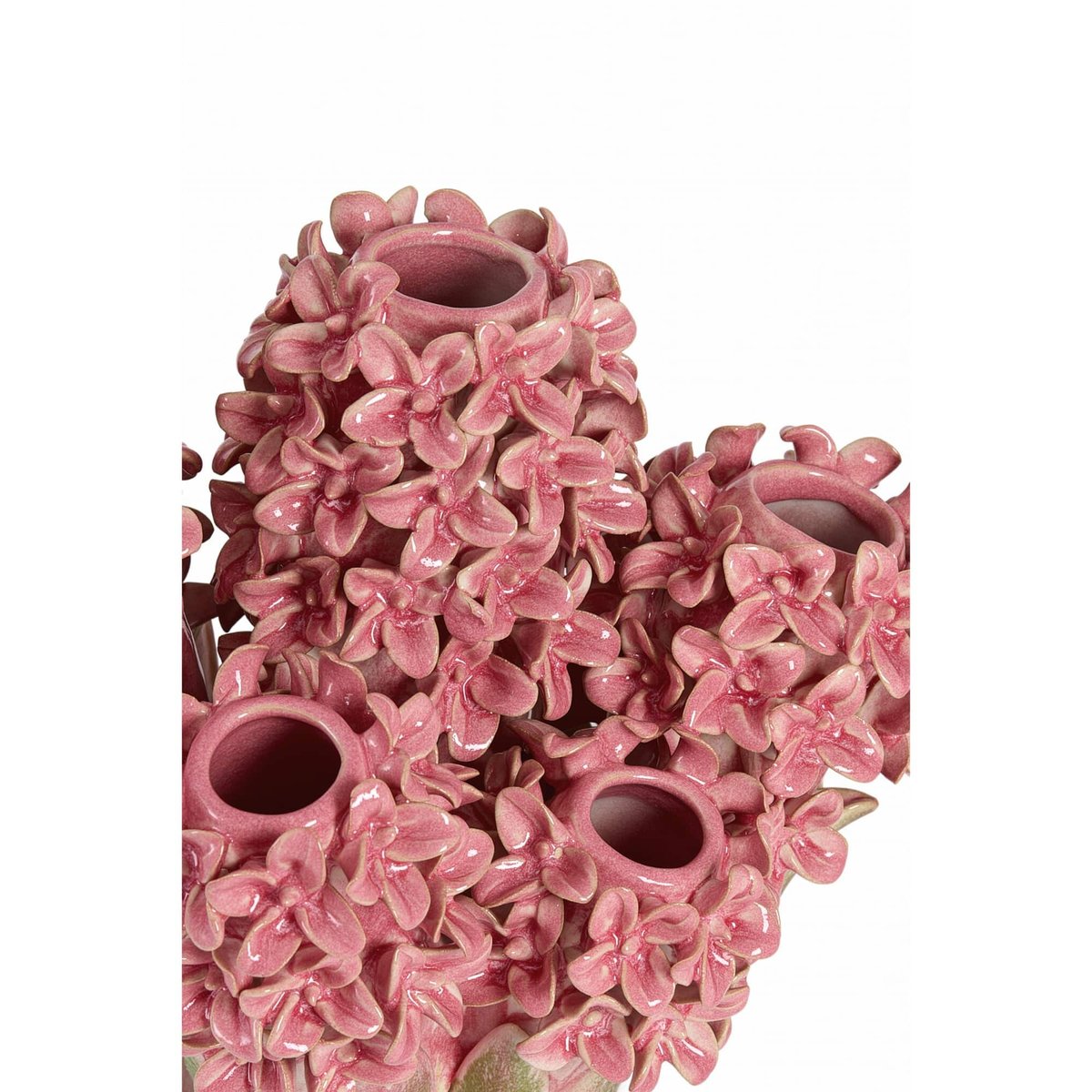 Vase Céramique FLOWER rose, LIGHT & LIVING 