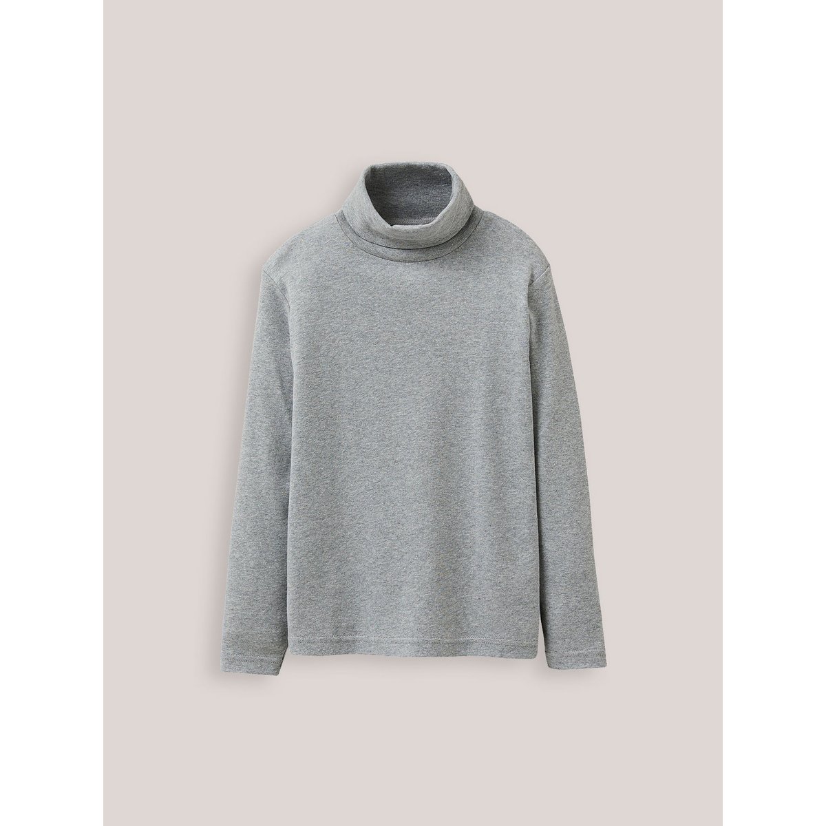 Sous-pull - coton biologique gris chine, CYRILLUS