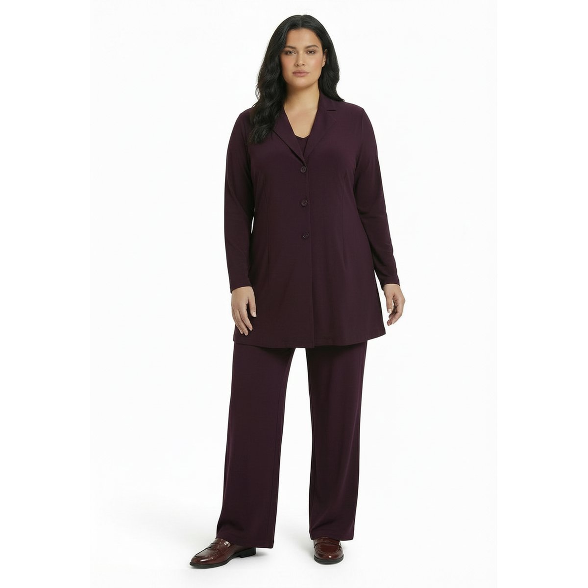 Veste /Blazer avec manches longues dark purple, YOEK
