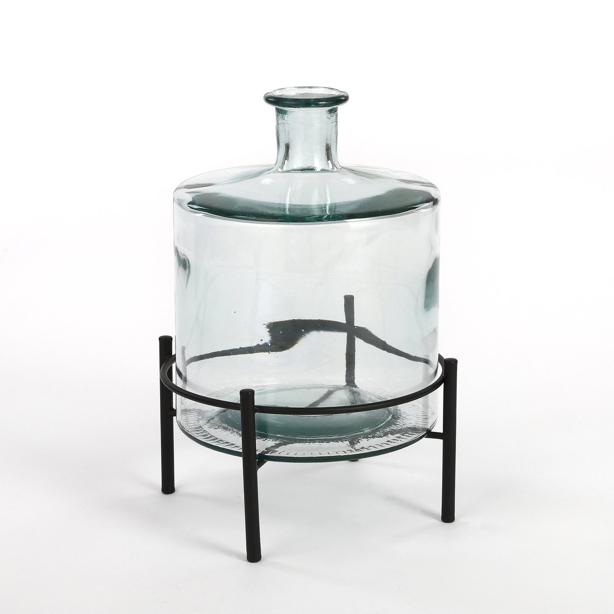Bouteille décorative H26 cm GUAN transparent, MICA DECORATIONS