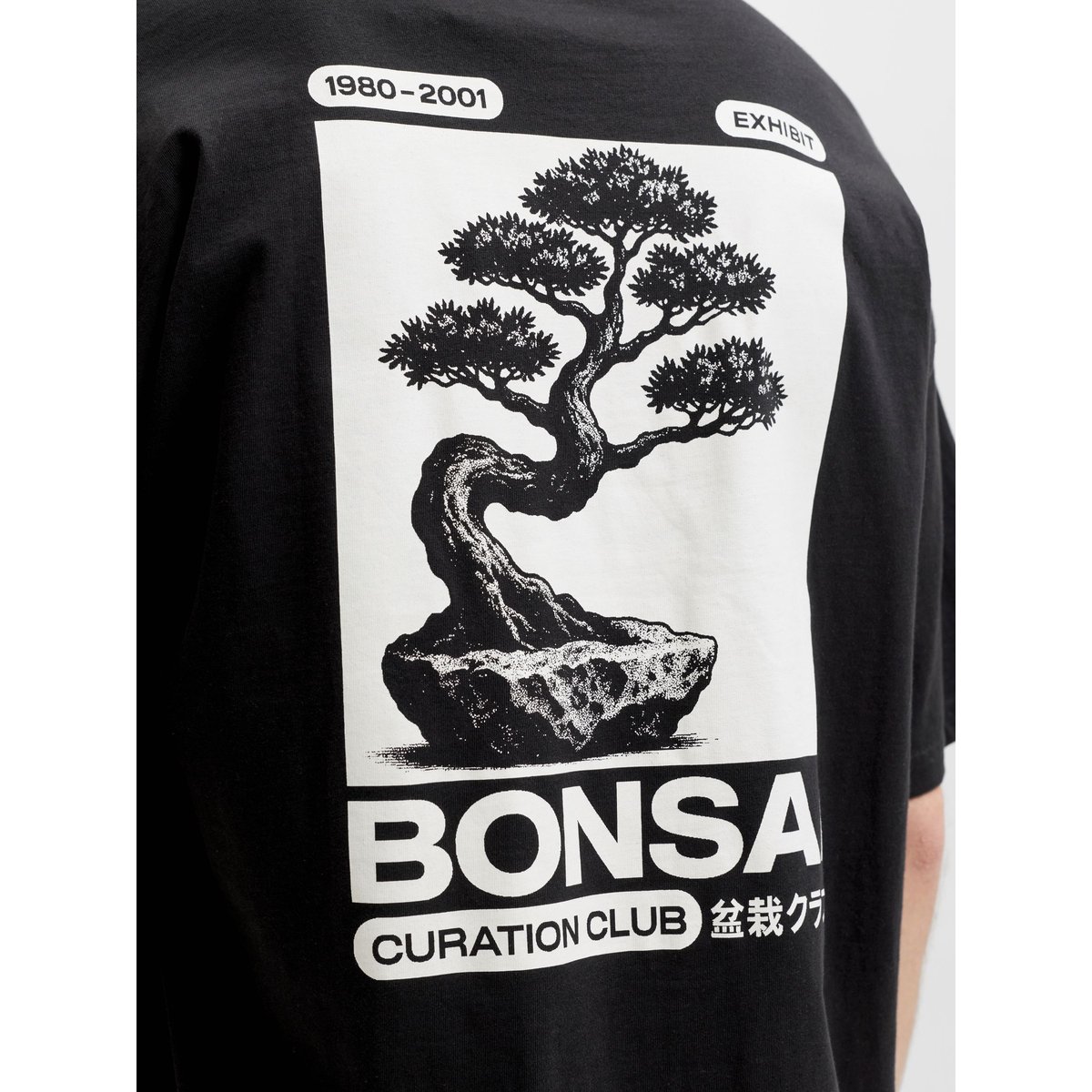 T-Shirt noire - black, JACK & JONES