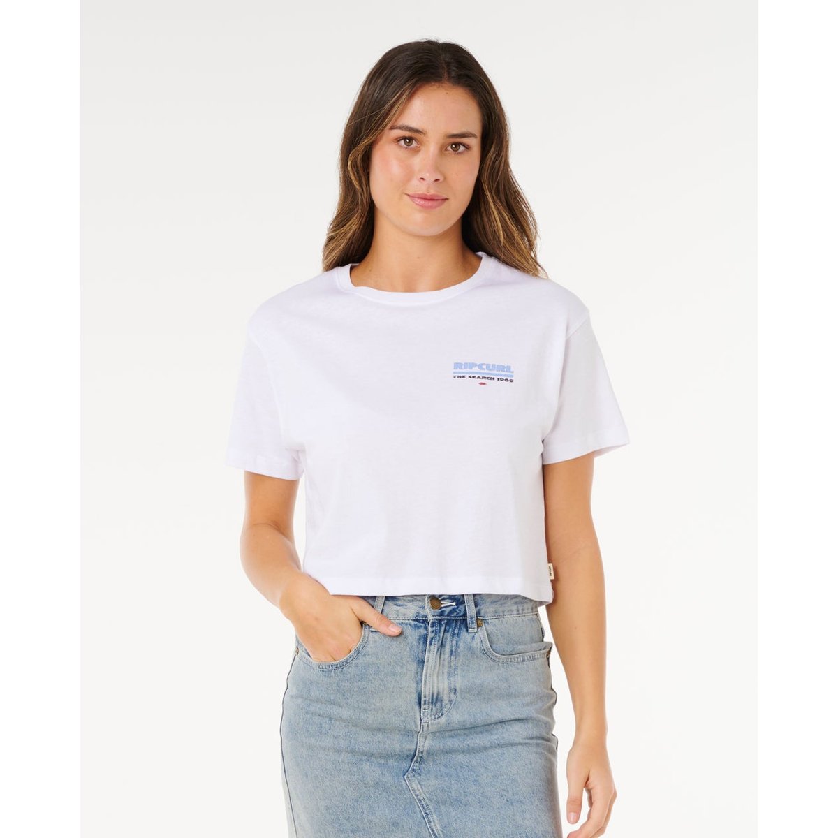 T-shirt Hayley O court blanc optique, RIP CURL