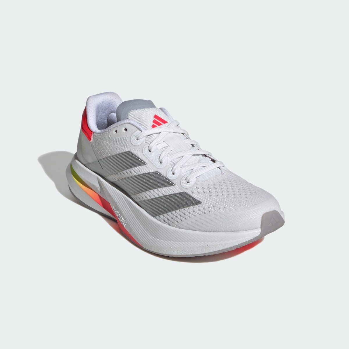 Baskets Duramo Speed 2 blanc/gris/rouge, adidas Performance