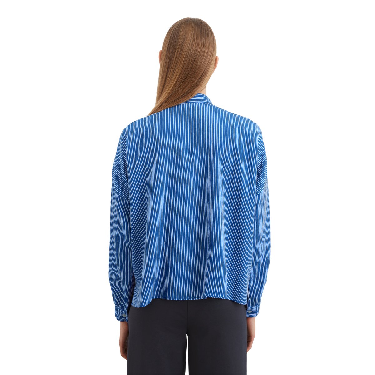 Blouse rayée relaxed avec LENZING™ ECOVERO™ multicolor, MARC O'POLO