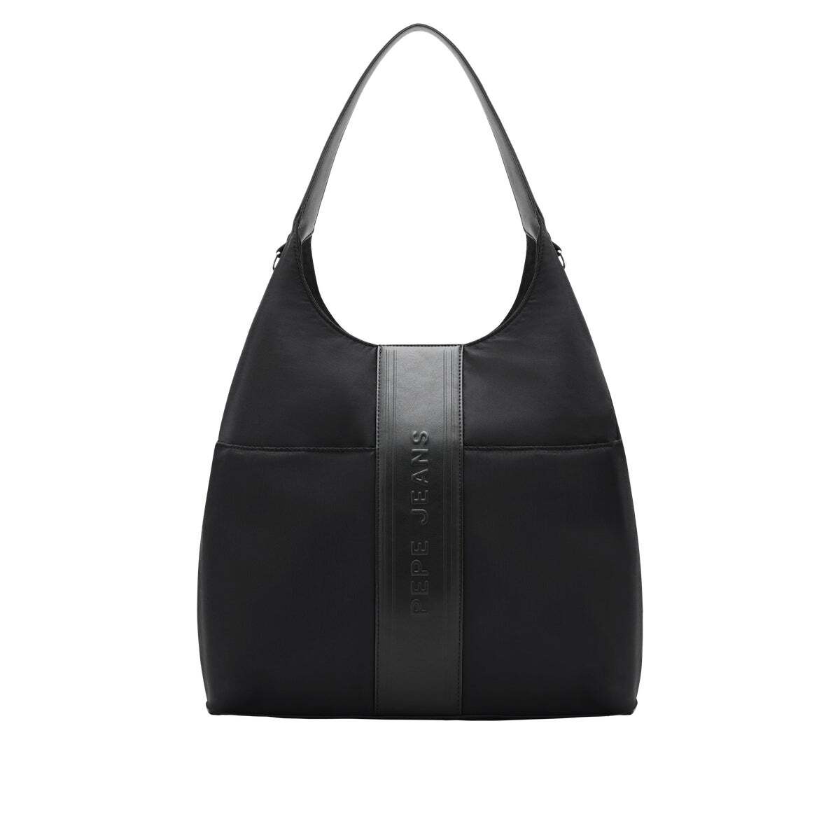 Sac Hobo À Fermeture Aimantée noir, PEPE JEANS