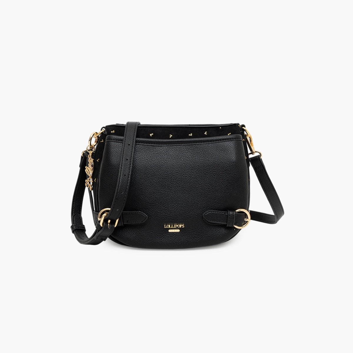 Sac multi poches  Tobi noir,doré, LOLLIPOPS