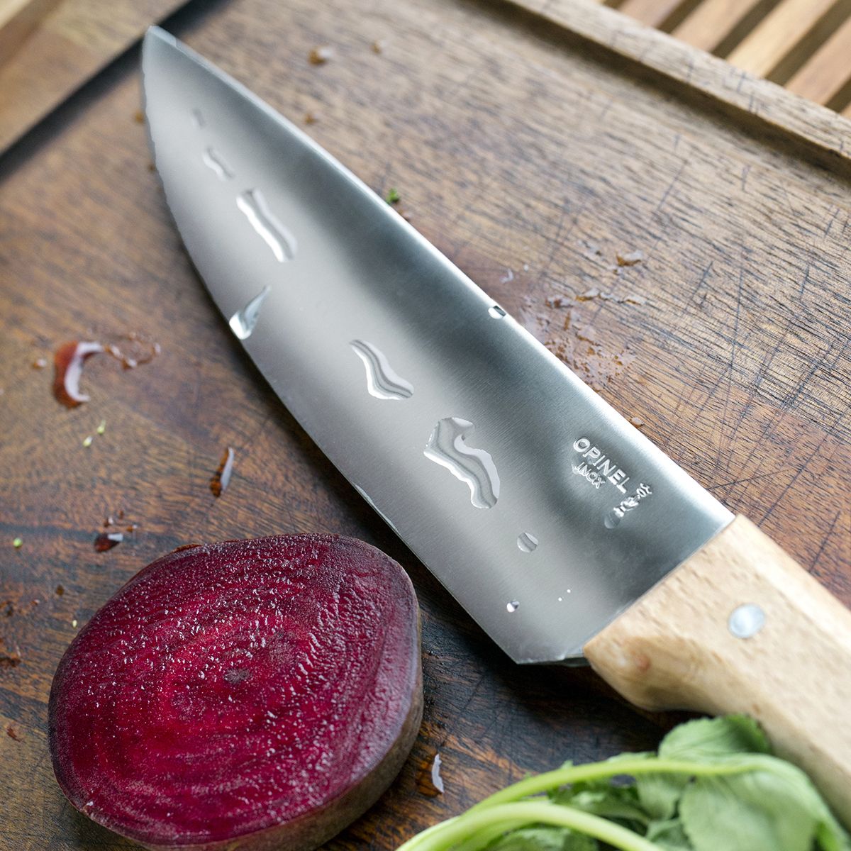Couteau chef Parallèle No118 argent / métallique, OPINEL