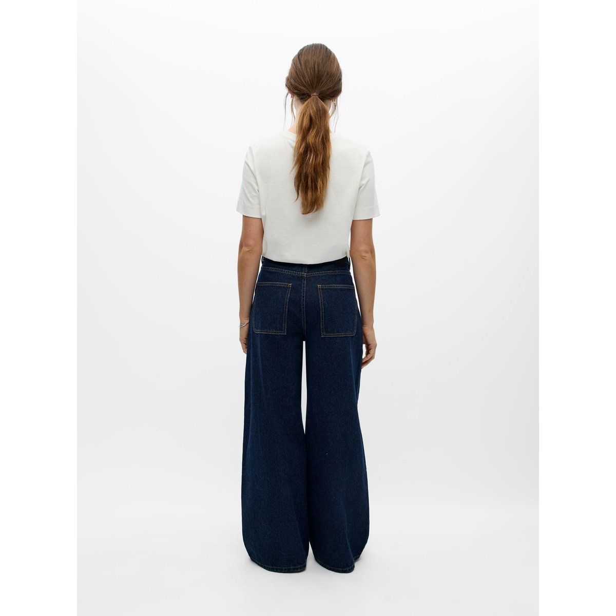 Jean Large bleu - dark blue denim1, OBJECT