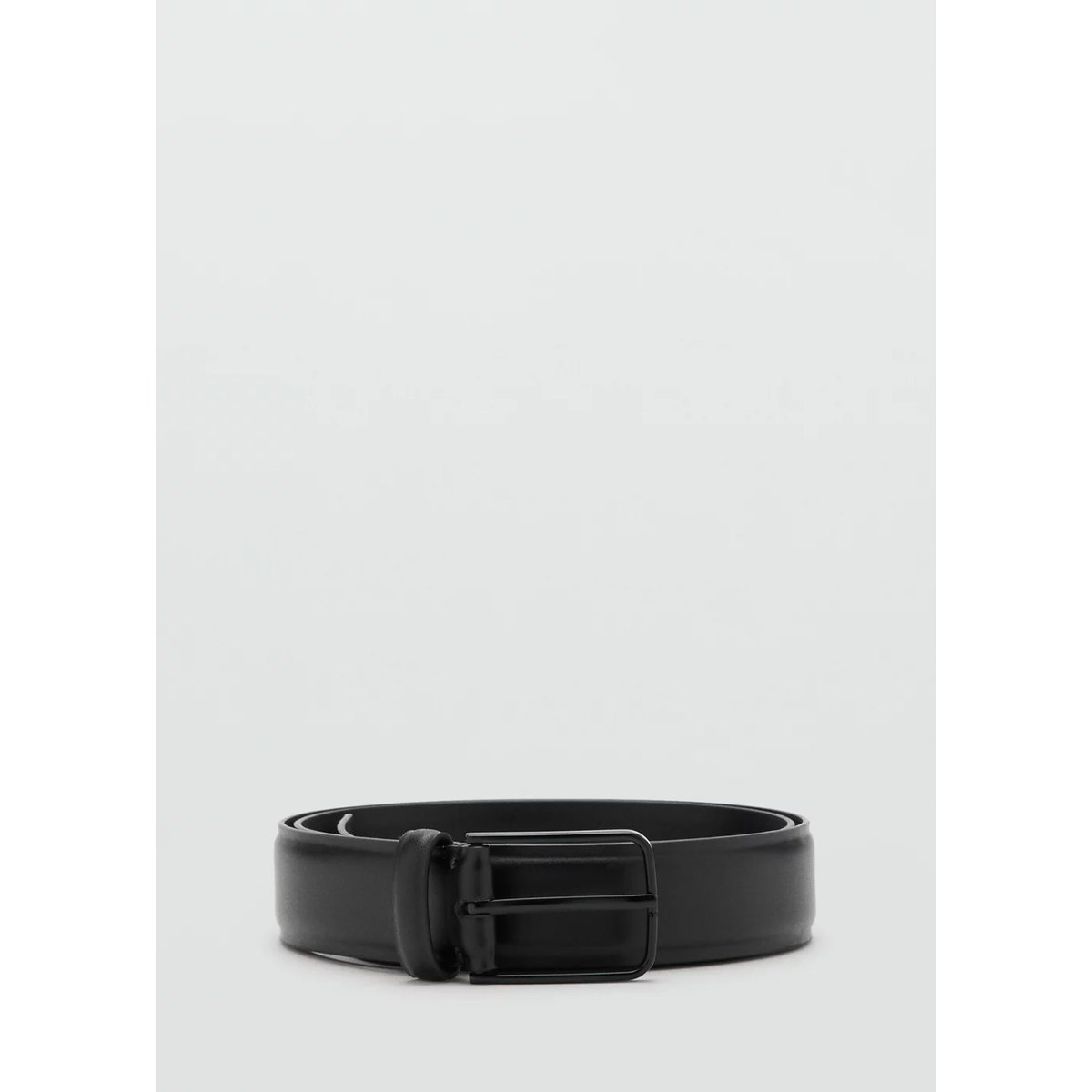 Ceinture 100 % cuir bovin noir, MANGO MAN