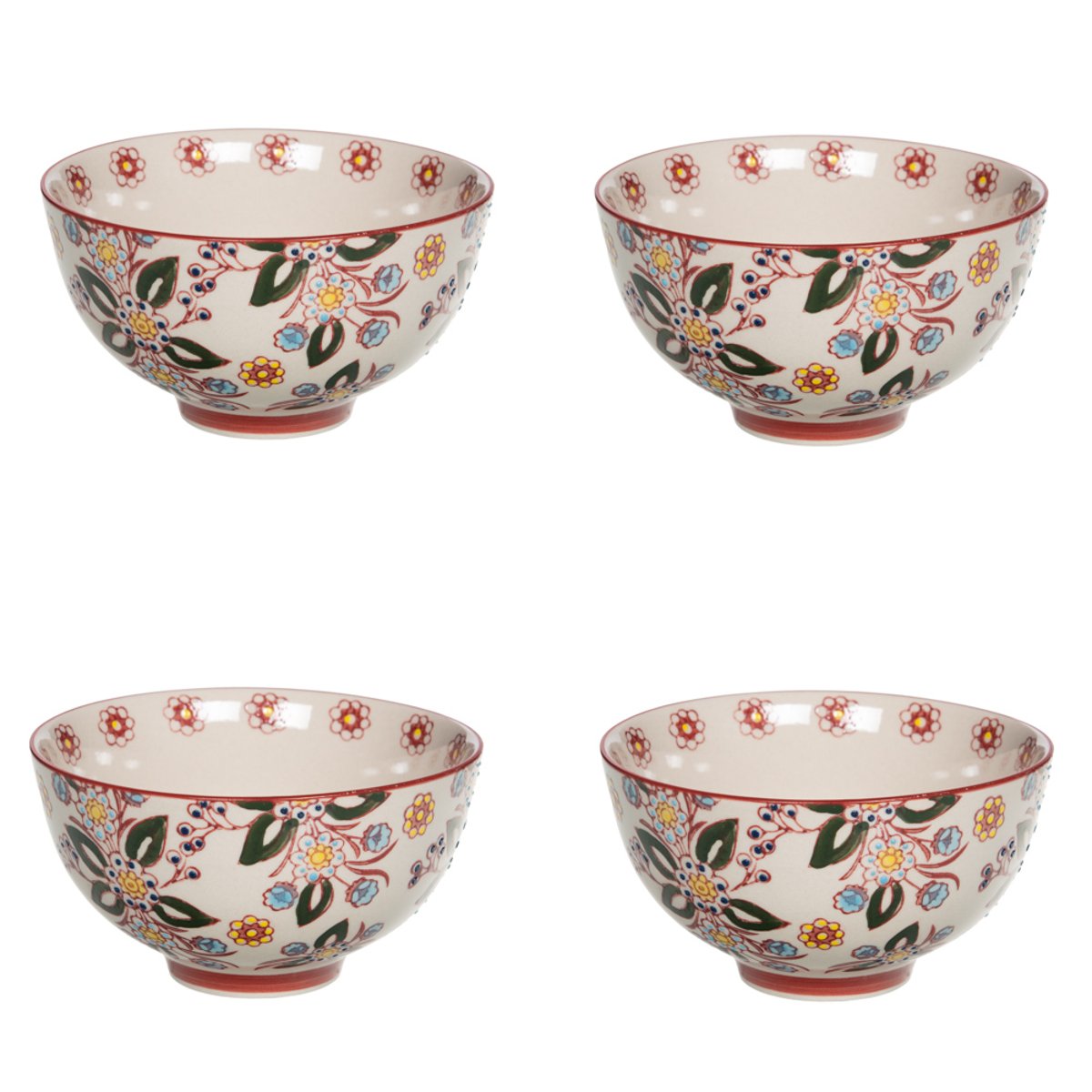 Coffret de 4 coupelles Siena 11 cm - SIENA multicolore, TABLE PASSION