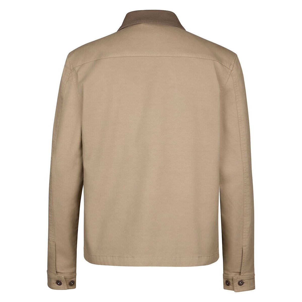 Zip-Up Jacket with Corduroy Collar camel, PETROL INDUSTRIES