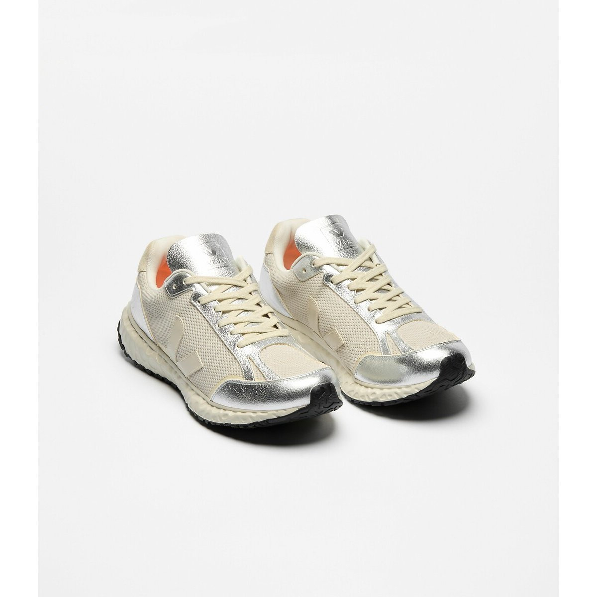 Baskets Condor Royale ecru/argent, VEJA