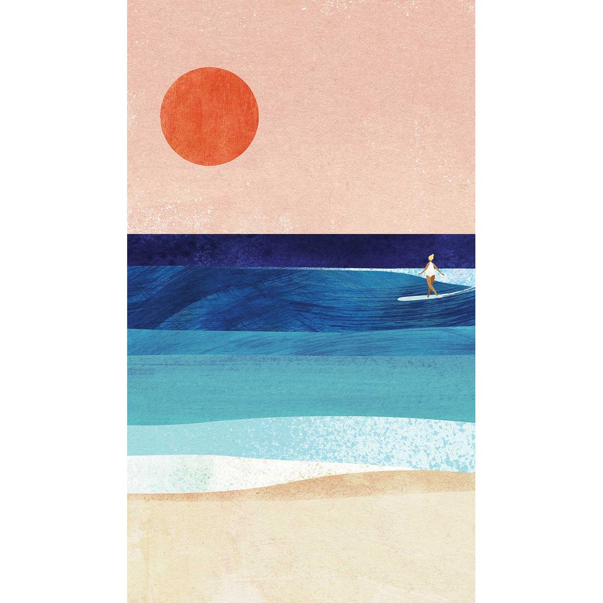 Papier peint surf intissé, HEXOA