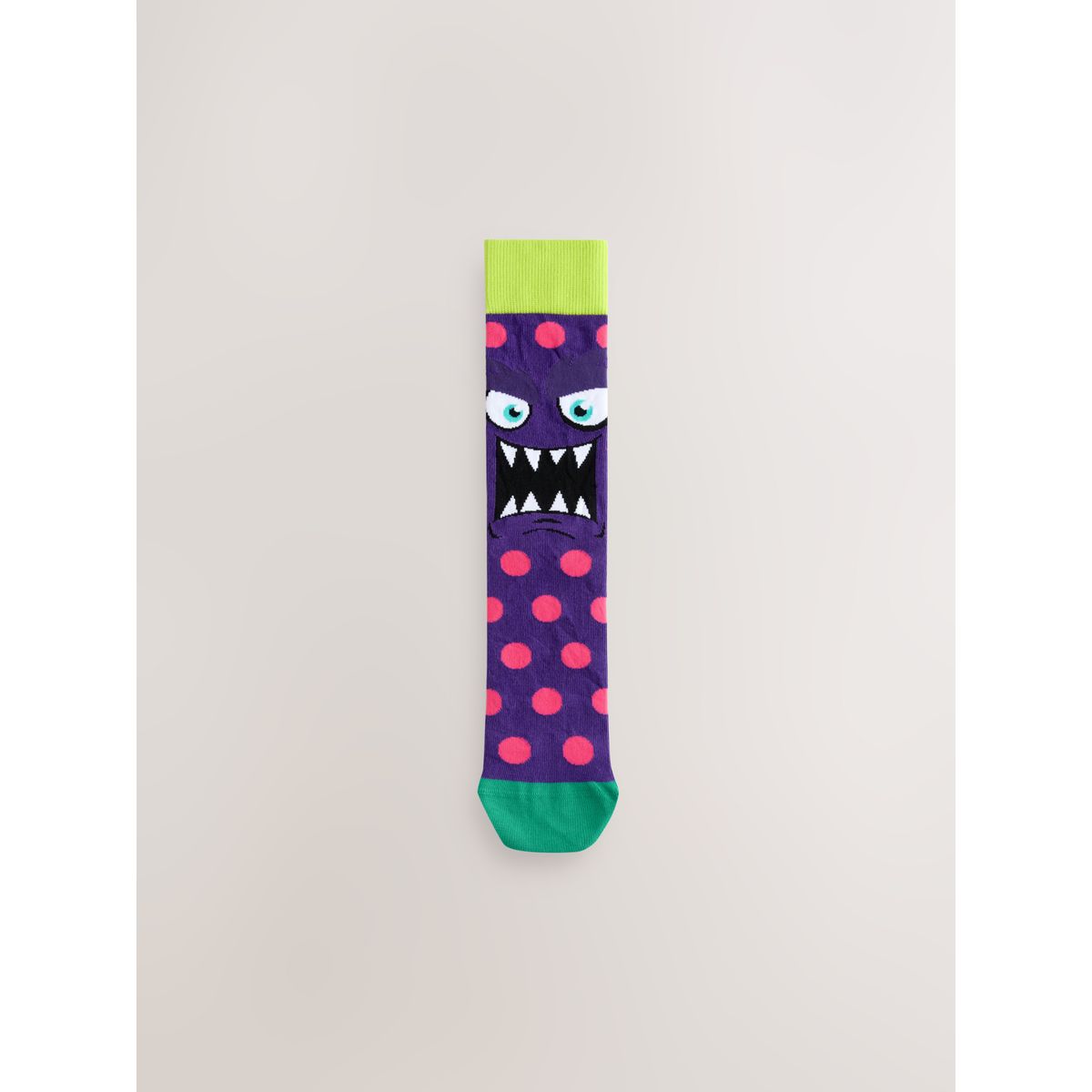 Chaussettes à motif, 5 paires monstre bleu/vert/rouge, NEXT