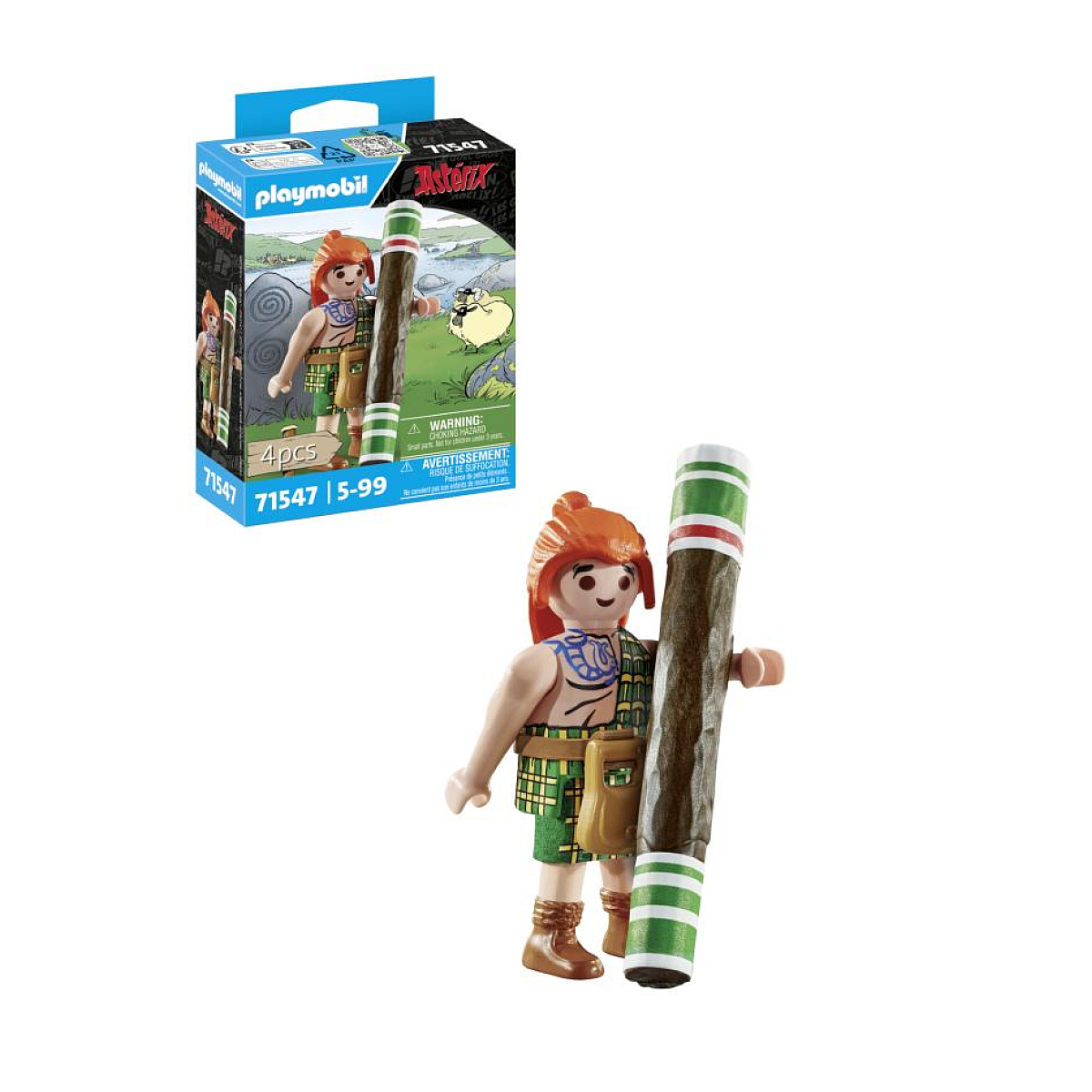 71547 Personnage Asterix : Mac oloch couleur unique, PLAYMOBIL