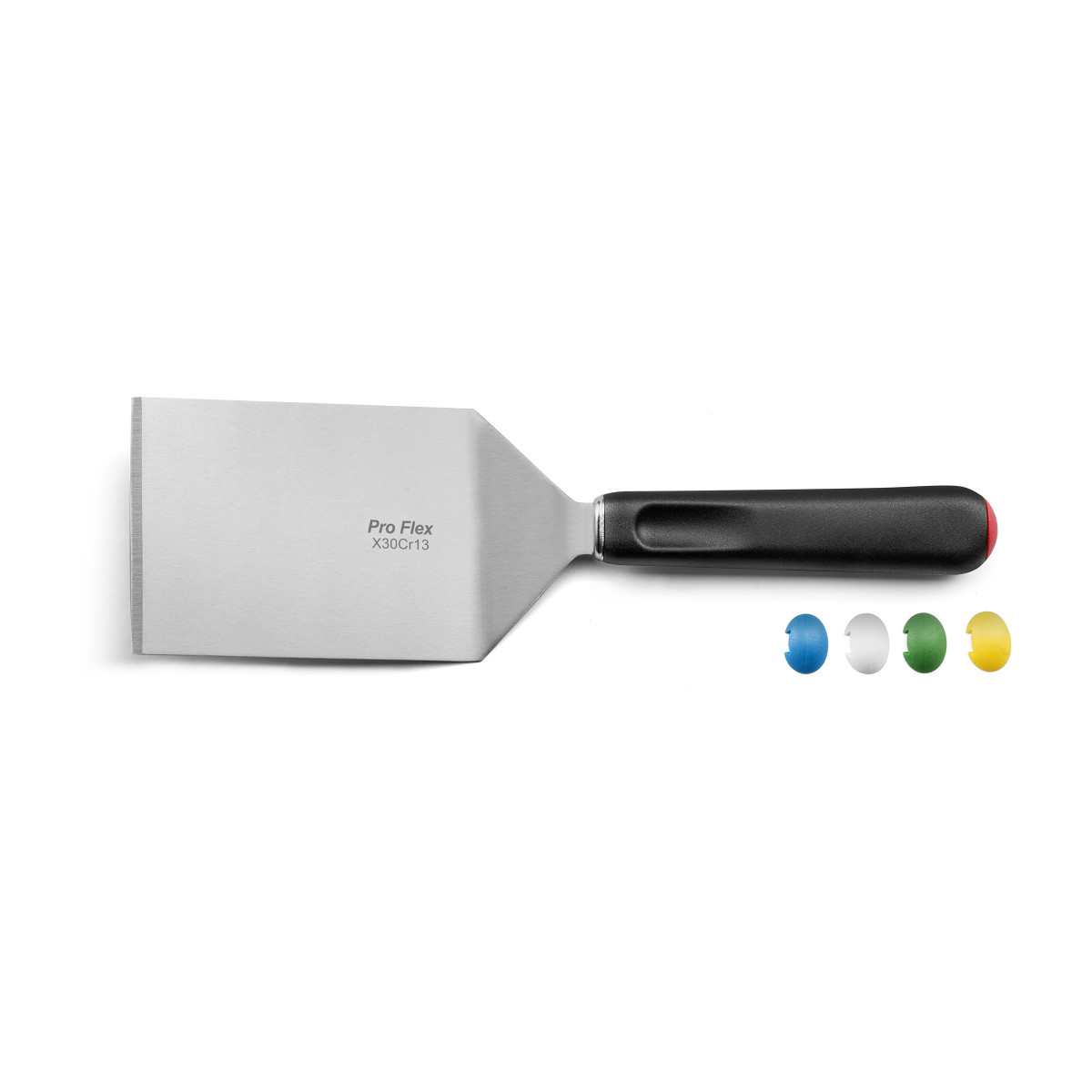 Large spatule courbée rigide 15cm - PRO FLEX schwarz, SABATIER TROMPETTE