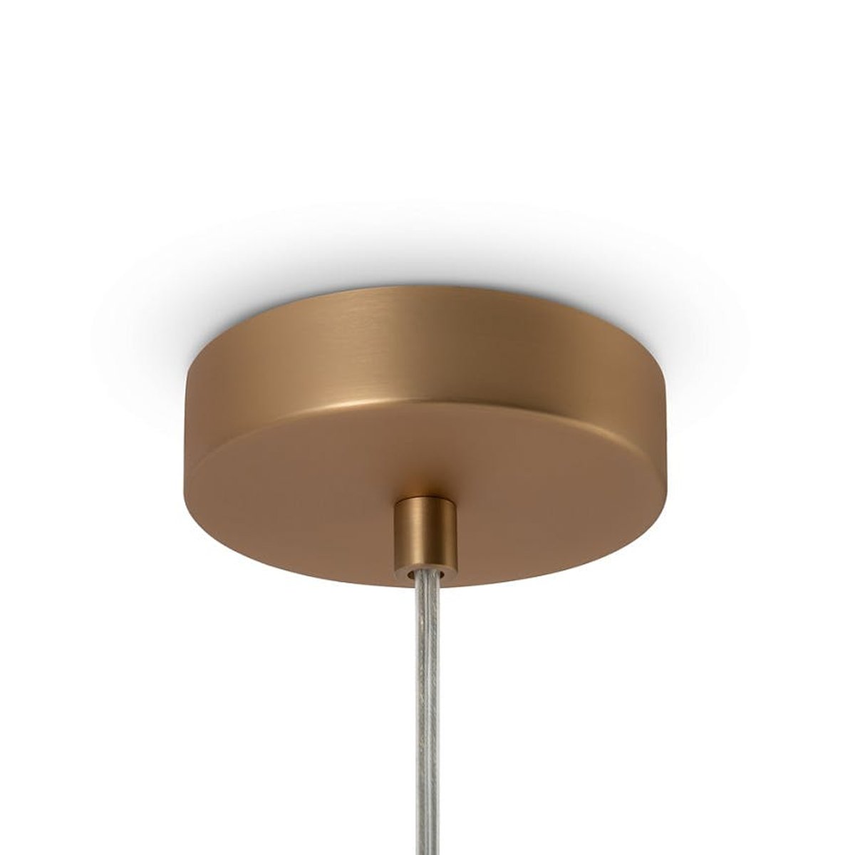 Suspension globe dorée - verre dépoli 15 cm DELTONA doré, PIER IMPORT