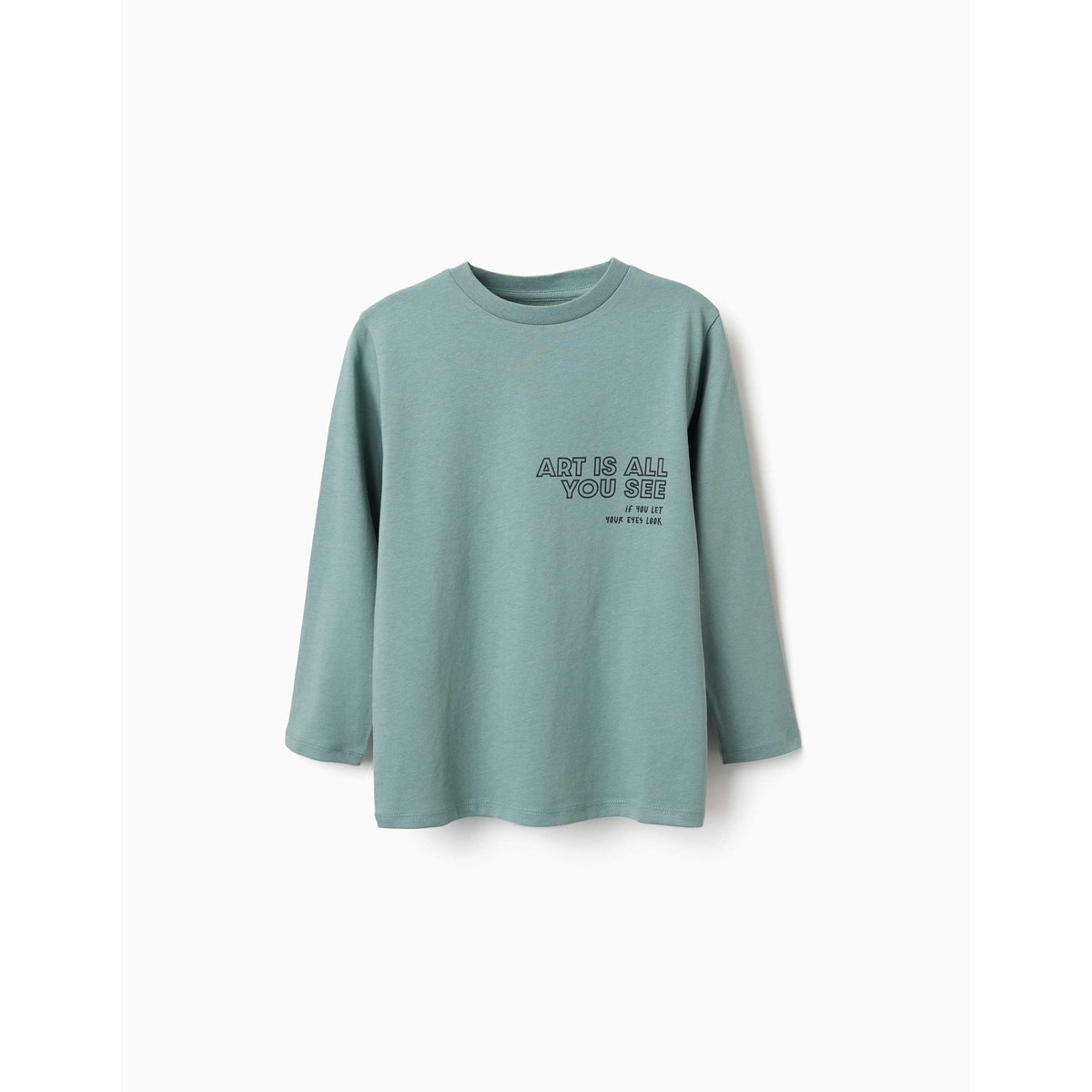 Lot de 2 T-shirts à manches longues avec imprimés blanc, ZIPPY