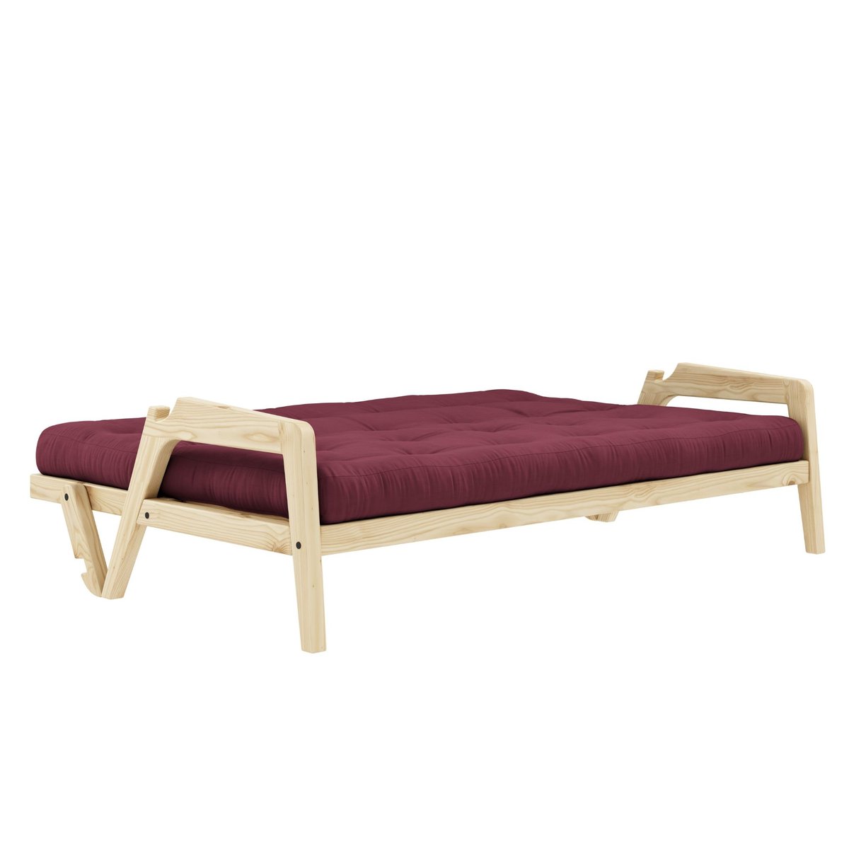 Banquette futon en pin massif, Grab - GRAB bordeaux, KARUP DESIGN