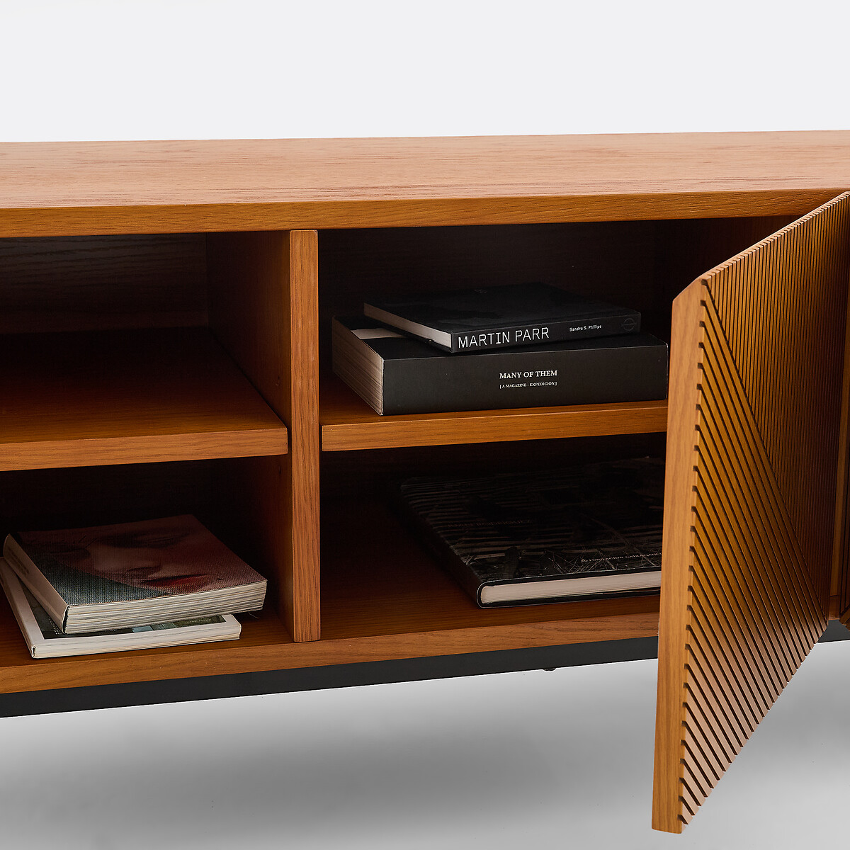Lodge Vintage TV Stand oak, LA REDOUTE INTERIEURS