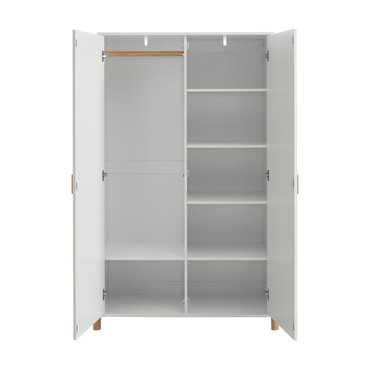 Armoire enfant 2 portes  ILIO blanc, BAÏTA