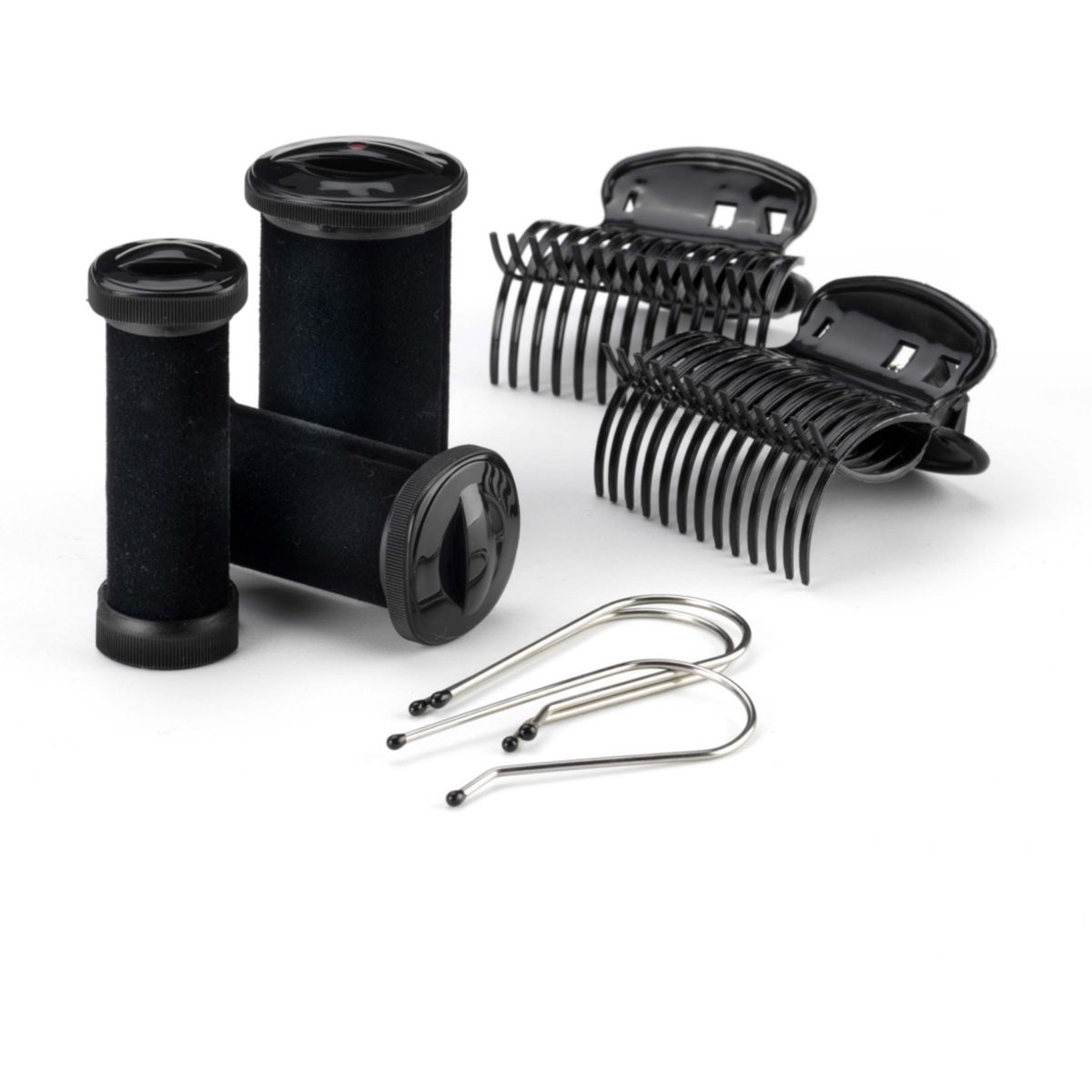 Bigoudis chauffants Thermo-Ceramic Rollers noir, BABYLISS