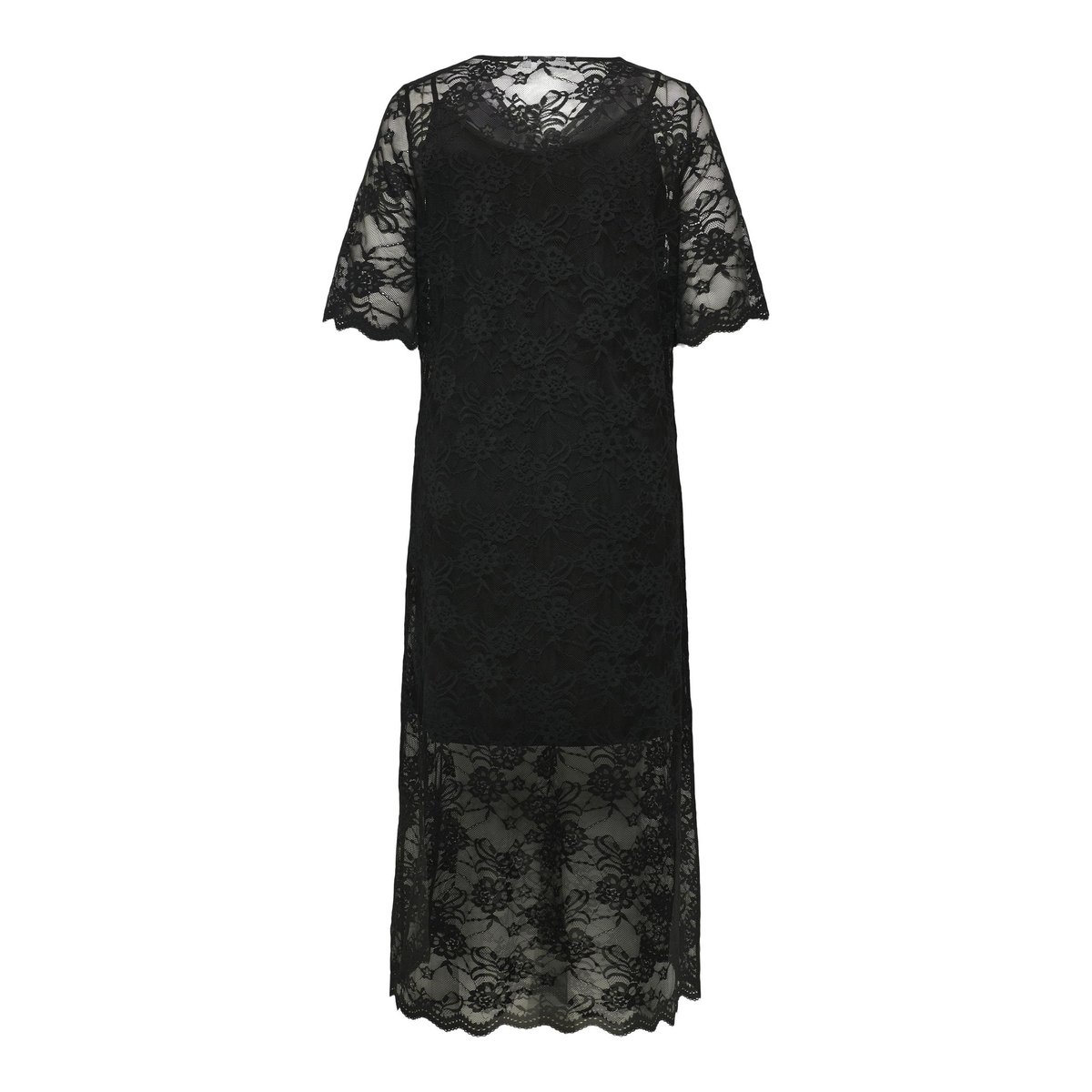 Robe En Dentelle noire - black, ONLY CARMAKOMA