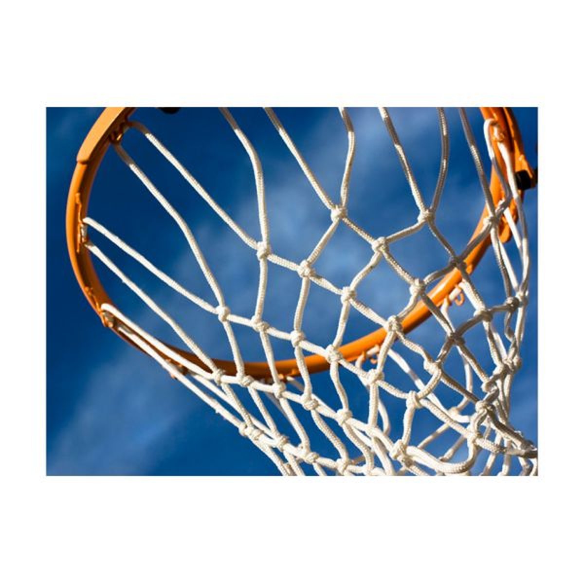 Papier peint intissé panoramique Hobby sport - basketball bleu, EDEN