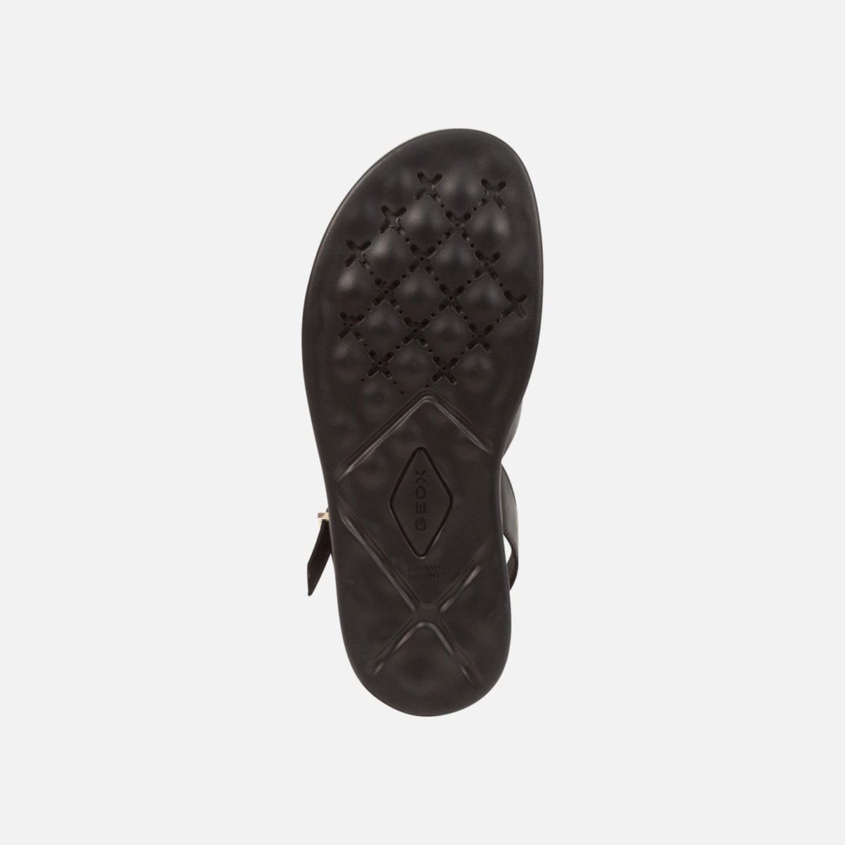 Sandales en cuir Xand 2S noir, GEOX