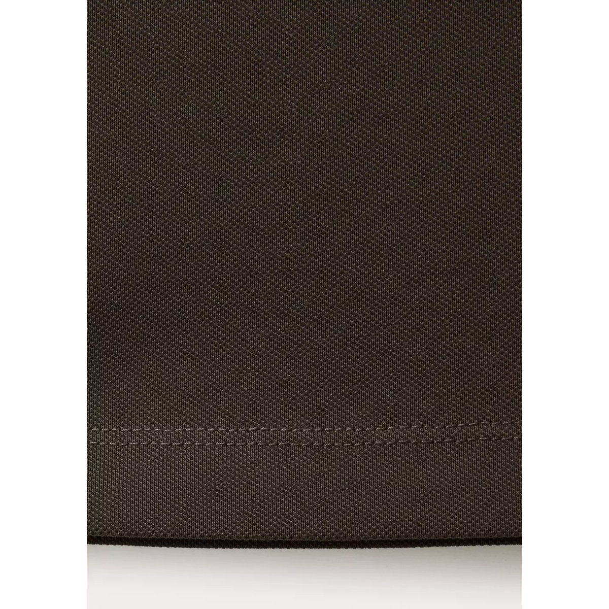 Polo coupe regular en mélange de coton chocolat, MANGO MAN