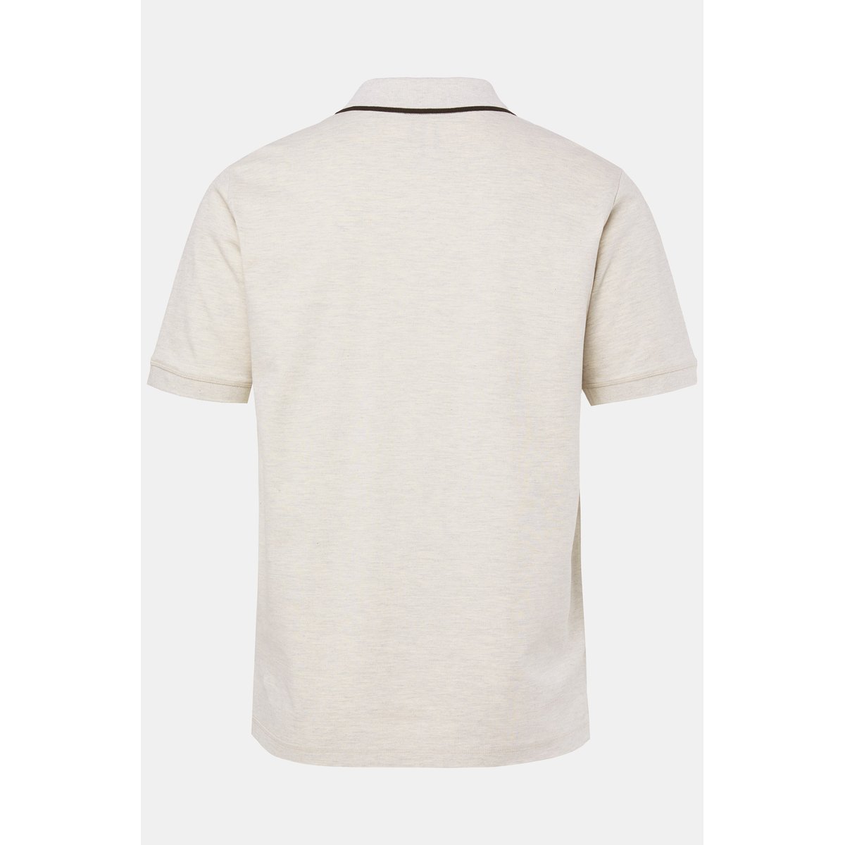 Polo en piqué mastic foncé, JP1880